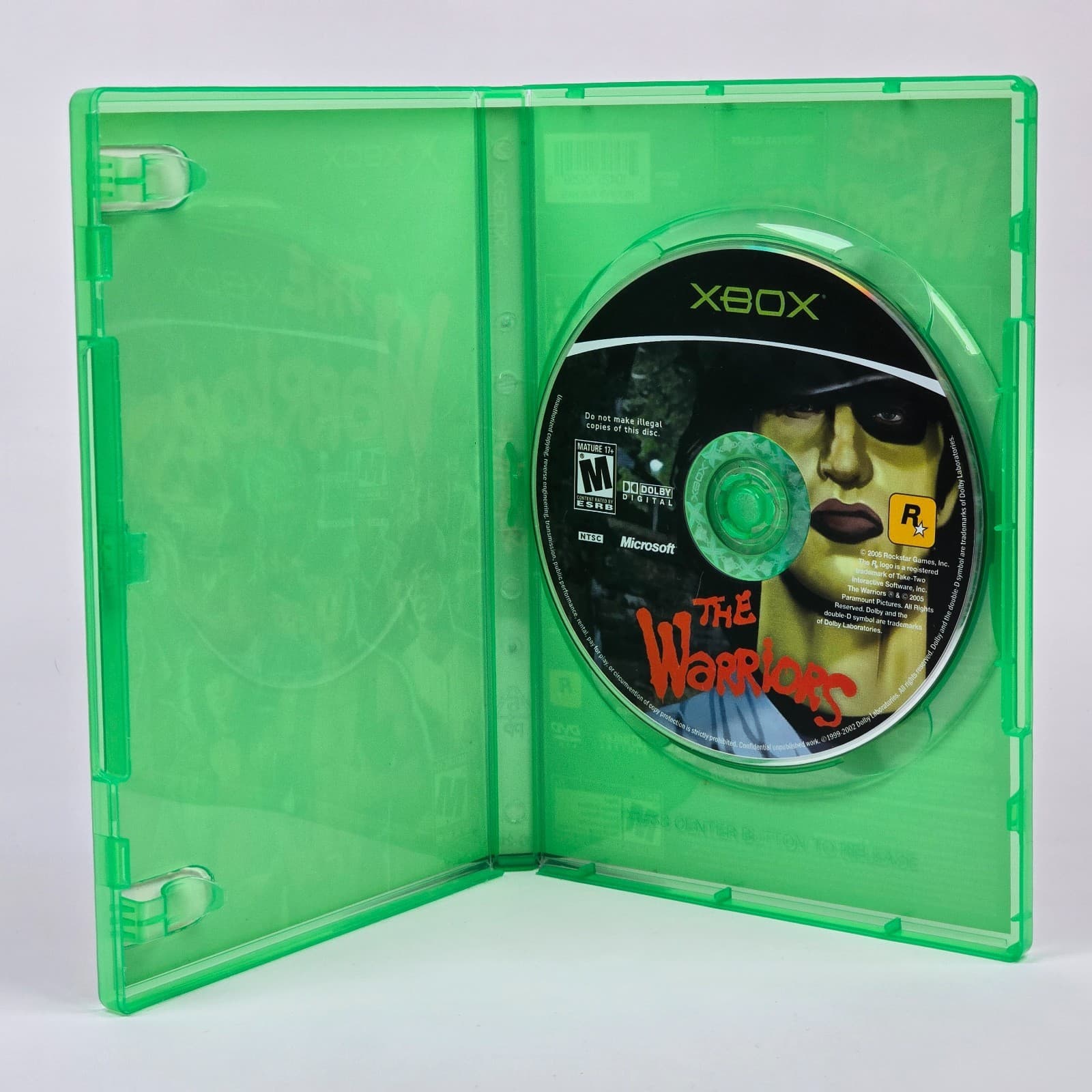 The Warriors (Original Xbox) Case & Disc - Thumbnail 2