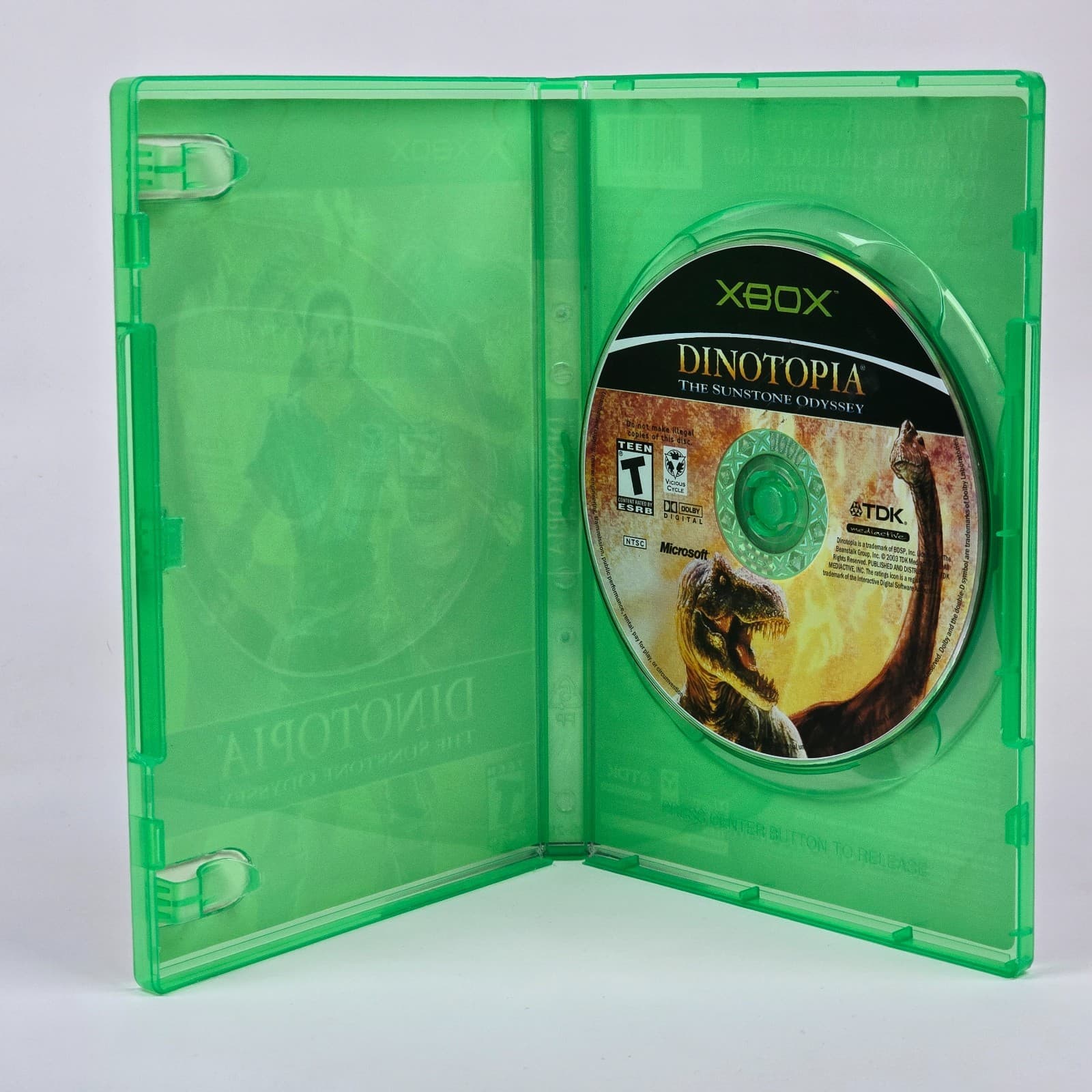 Dinotopia: The Sunstone Odyssey (Original Xbox) Case & Disc - Thumbnail 2