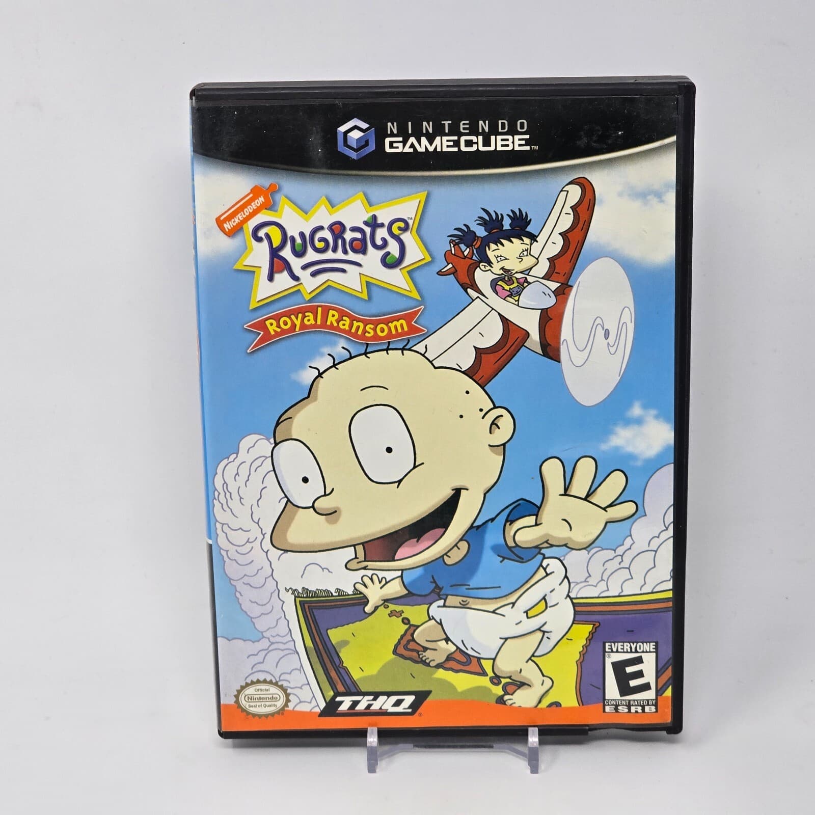 Rugrats: Royal Ransom (Nintendo GameCube) Case & Disc TESTED