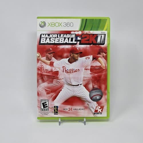 Major League Baseball MLB 2K11 (Xbox 360) CIB COMPLETE & TESTED