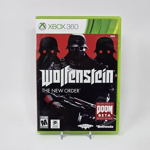 Wolfenstein: The New Order (Xbox 360) CIB COMPLETE & TESTED