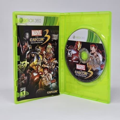 Marvel vs Capcom 3: Fate of Two Worlds (Xbox 360) CIB COMPLETE & TESTED - Thumbnail 2