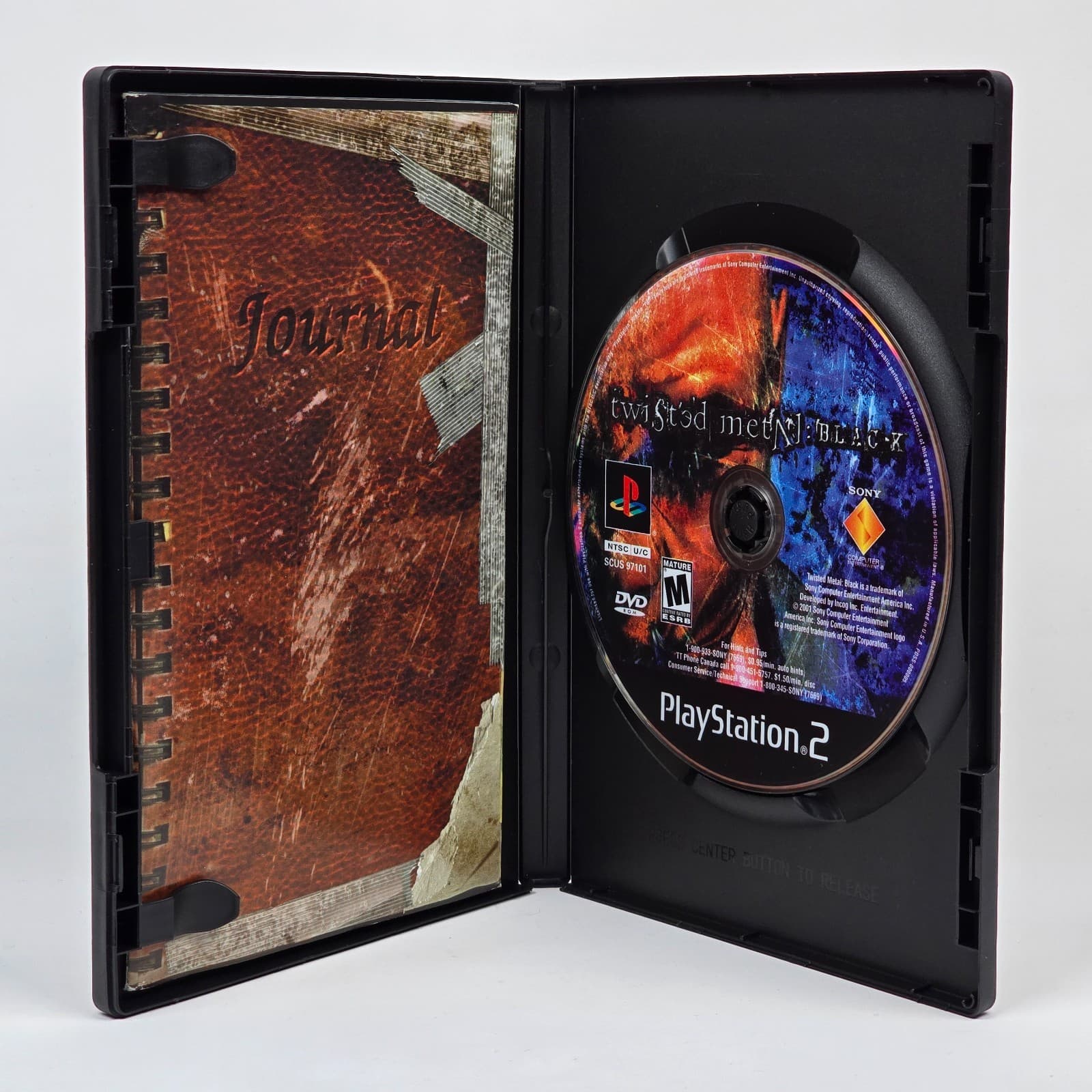 💿REFURBISHED Twisted Metal: Black (PlayStation 2 PS2) Blk Label CIB COMPLETE💿 - Thumbnail 2