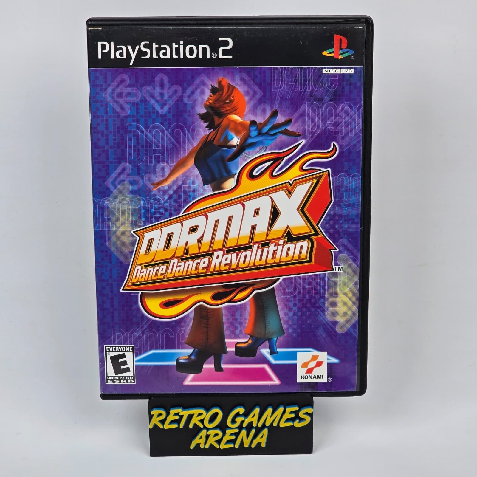 DDRMAX: Dance Dance Revolution (PlayStation 2 PS2) Case & Disc