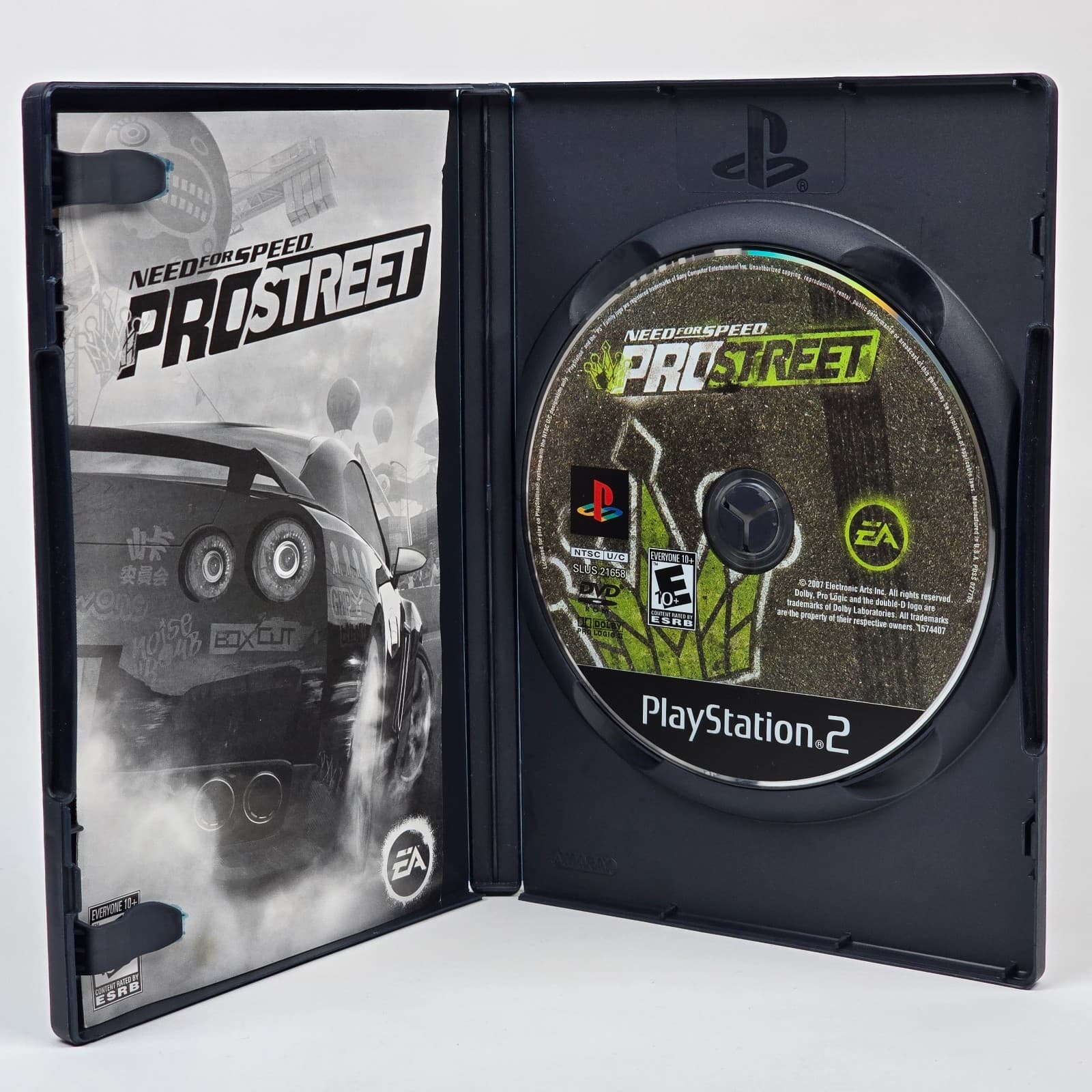 Need for Speed: ProStreet Pro Street (PlayStation 2 PS2) Blk Label CIB COMPLETE - Thumbnail 2