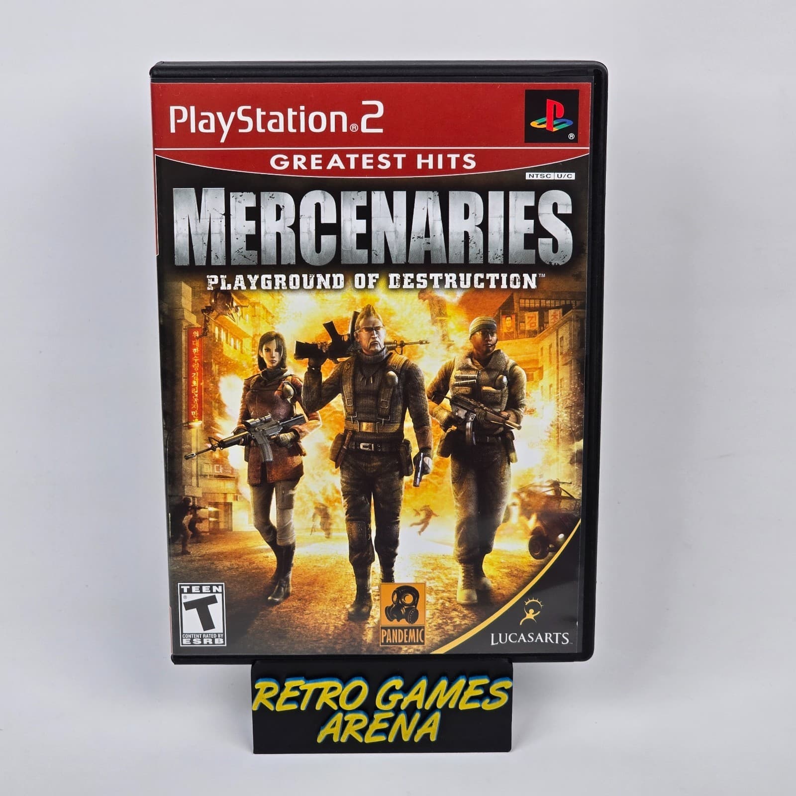Mercenaries: Playground of Destruction (PlayStation 2 PS2) Greatest Hits CIB