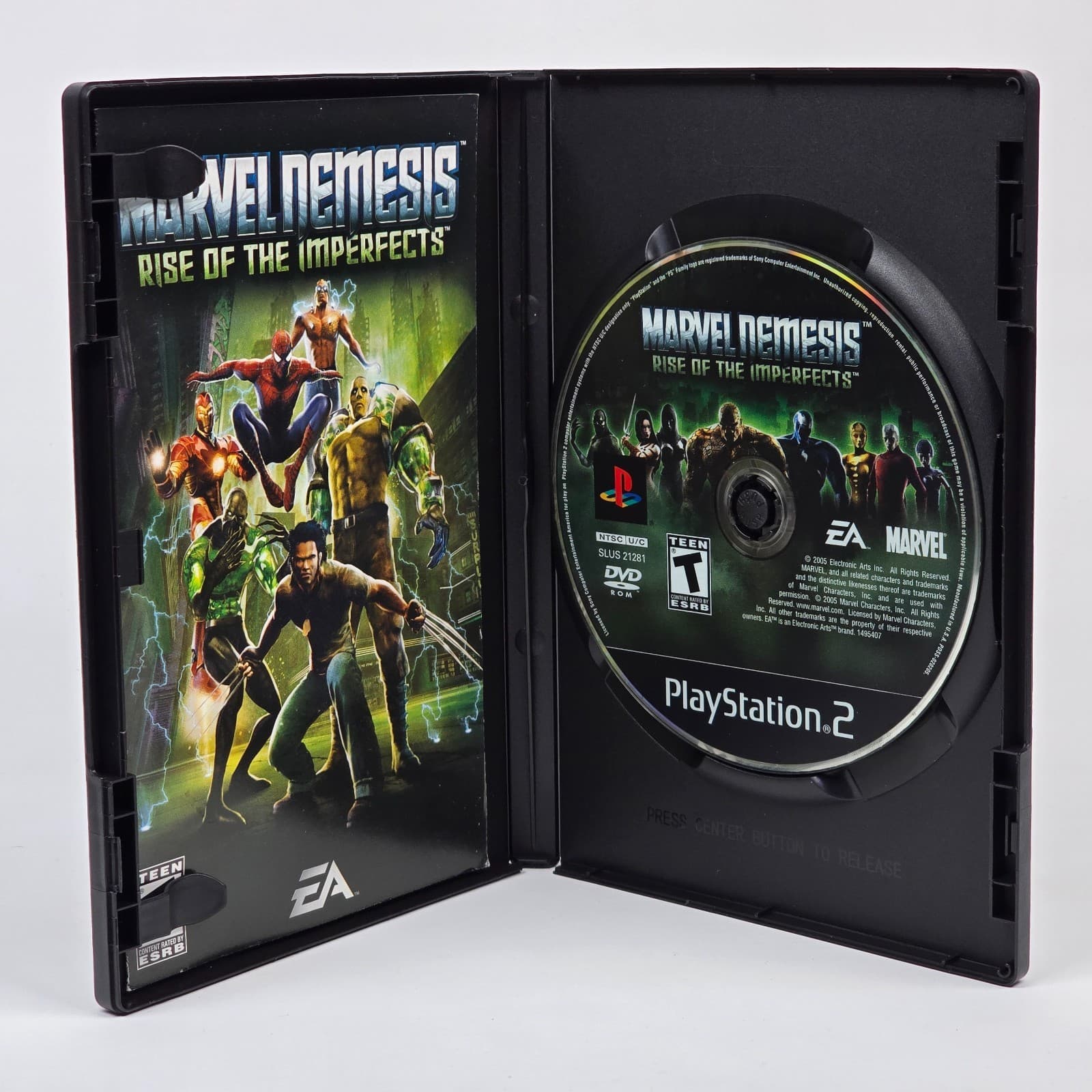 Marvel Nemesis: Rise of the Imperfects (PlayStation 2 PS2) CIB COMPLETE - Thumbnail 2