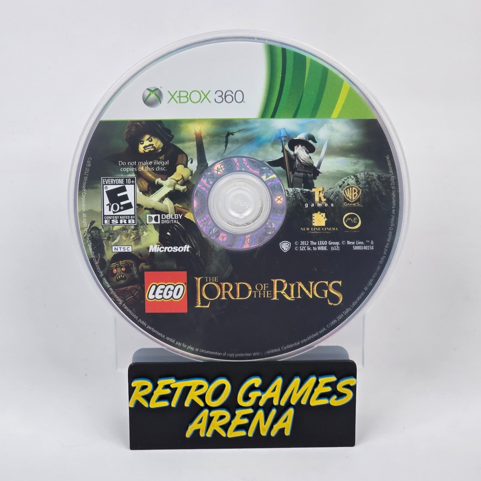 LEGO The Lord of the Rings (Xbox 360) Disc