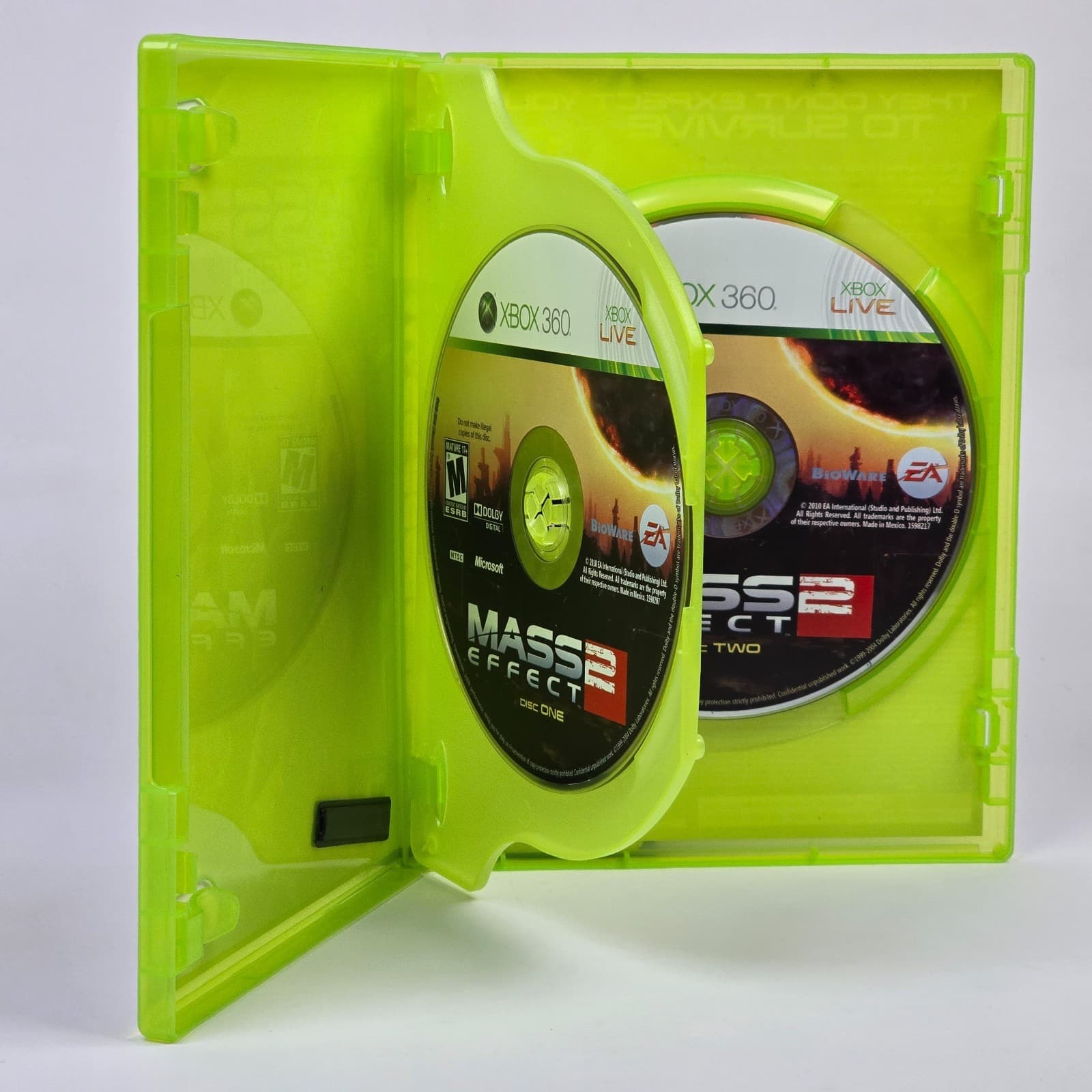 Mass Effect 2 (Xbox 360) Case & Discs - Thumbnail 2