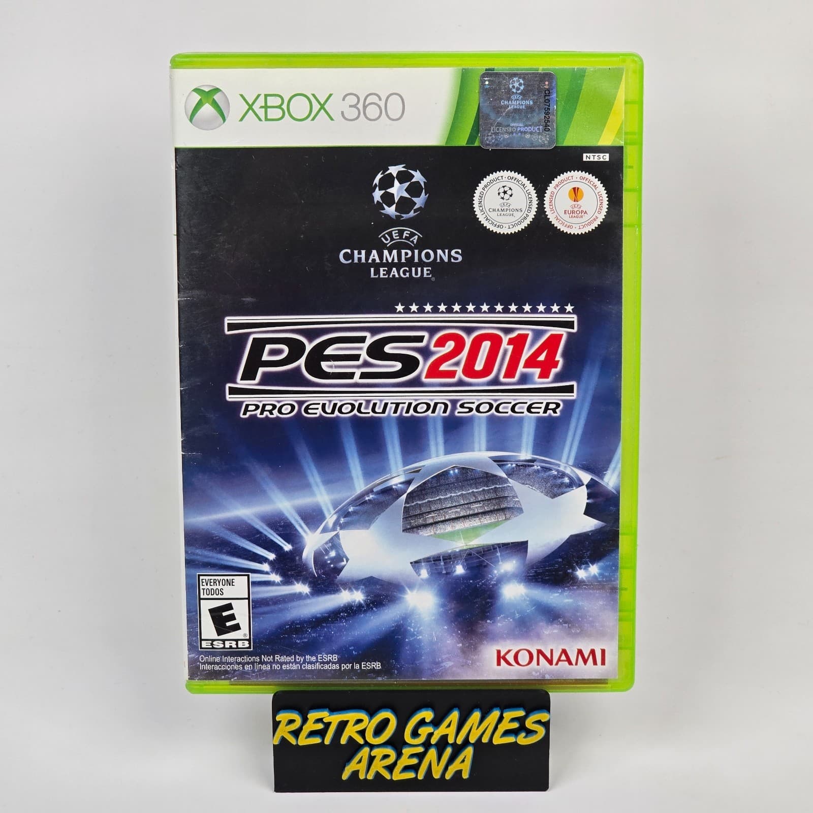 Pro Evolution Soccer 2014 PES (Xbox 360) CIB COMPLETE