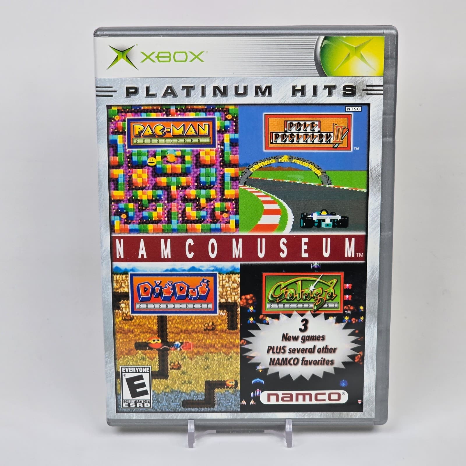 Namco Museum (Original Xbox) Platinum Hits CIB COMPLETE & TESTED