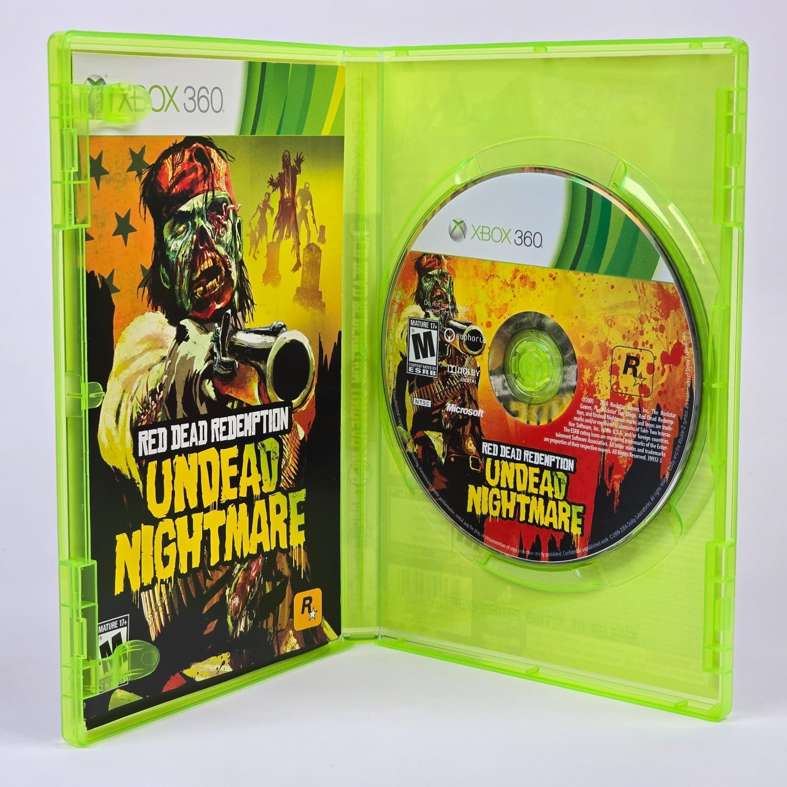 Red Dead Redemption: Undead Nightmare (Xbox 360) CIB COMPLETE - Thumbnail 2
