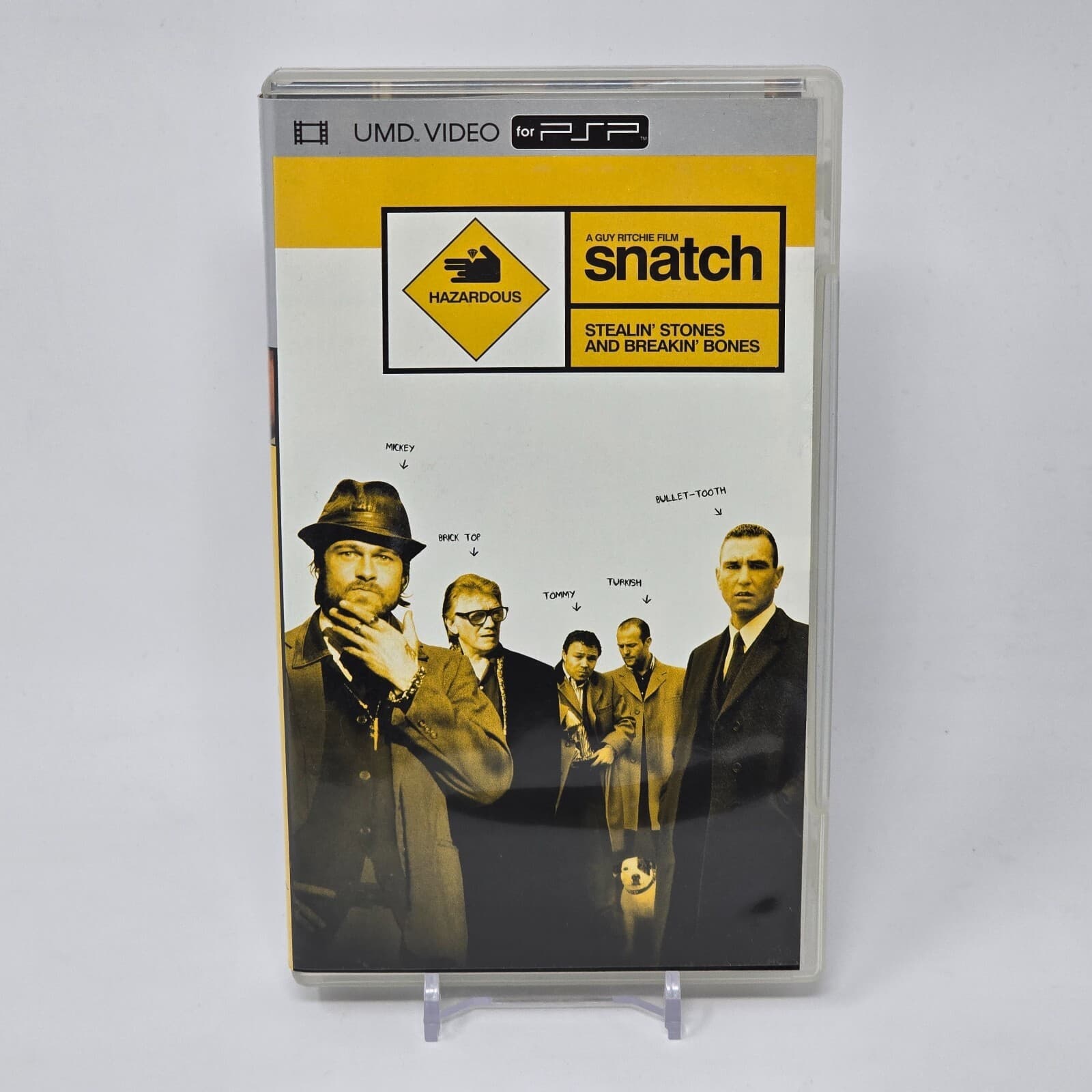 Snatch (Sony PSP) UMD Video Movie CIB COMPLETE & TESTED