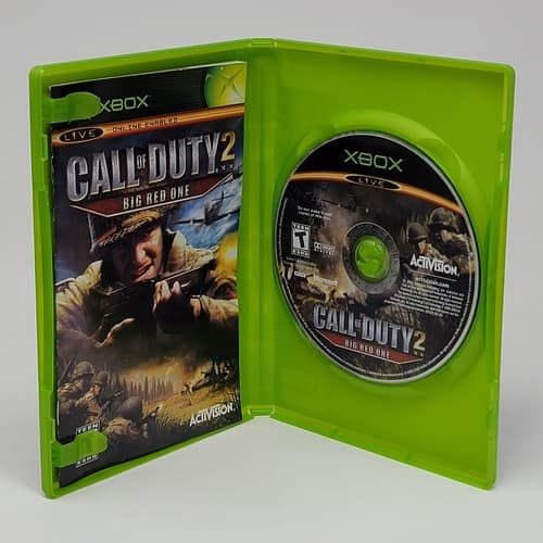 Call of Duty 2: Big Red One (Original Xbox) CIB COMPLETE & TESTED - Thumbnail 2