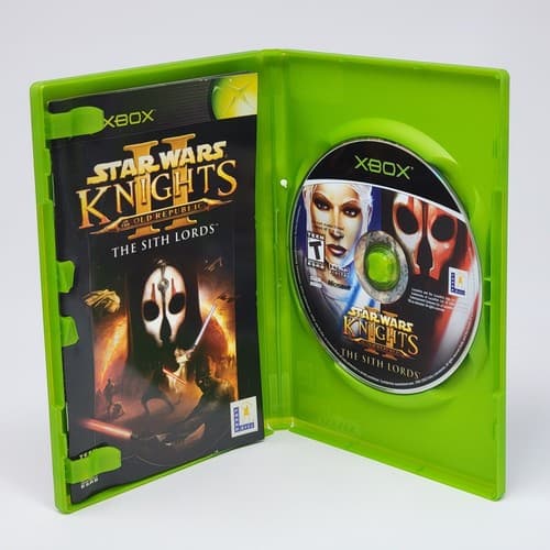 Star Wars Knights of the Old Republic II (Original Xbox) Black Label CIB TESTED - Thumbnail 2