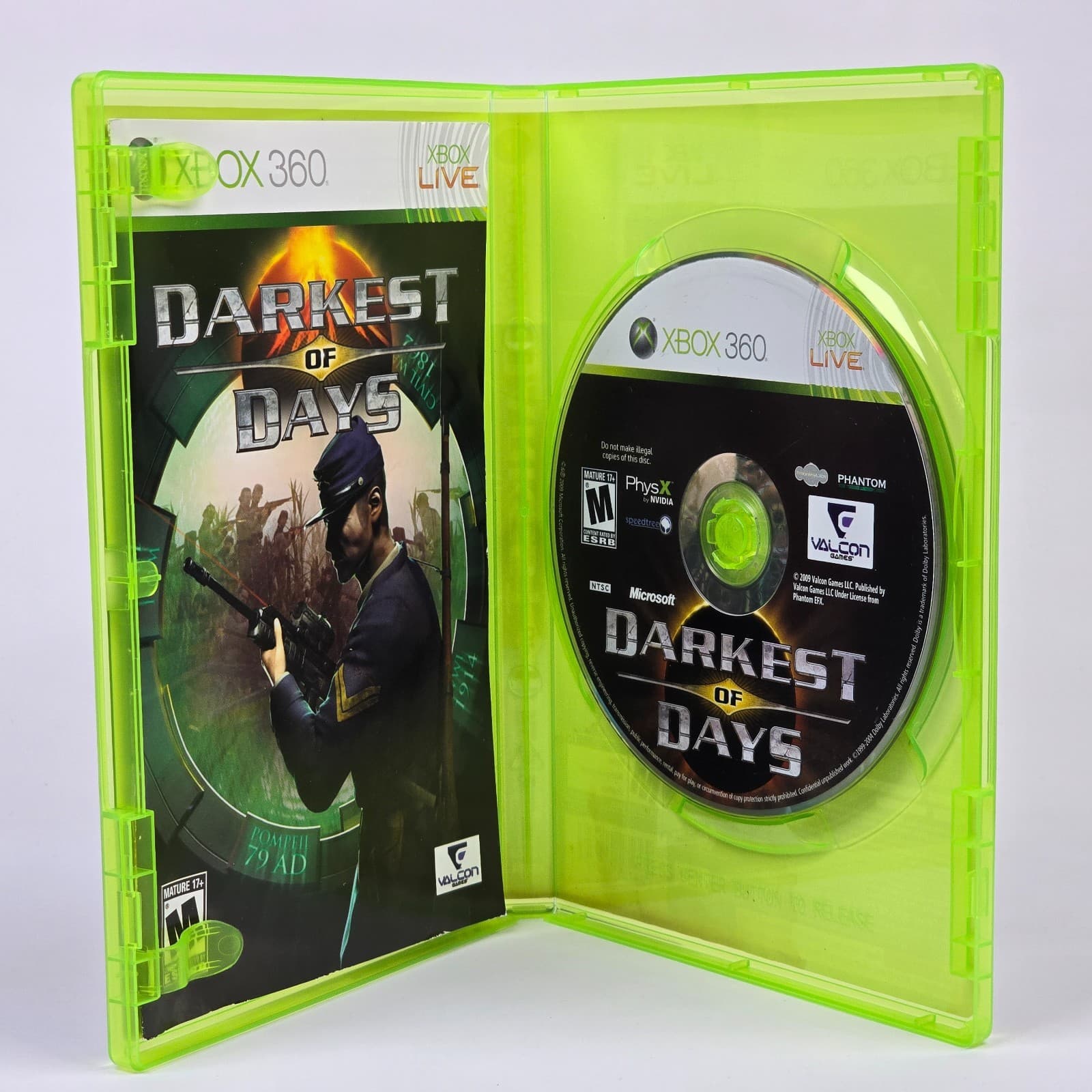 Darkest of Days (Xbox 360) CIB COMPLETE - Thumbnail 2
