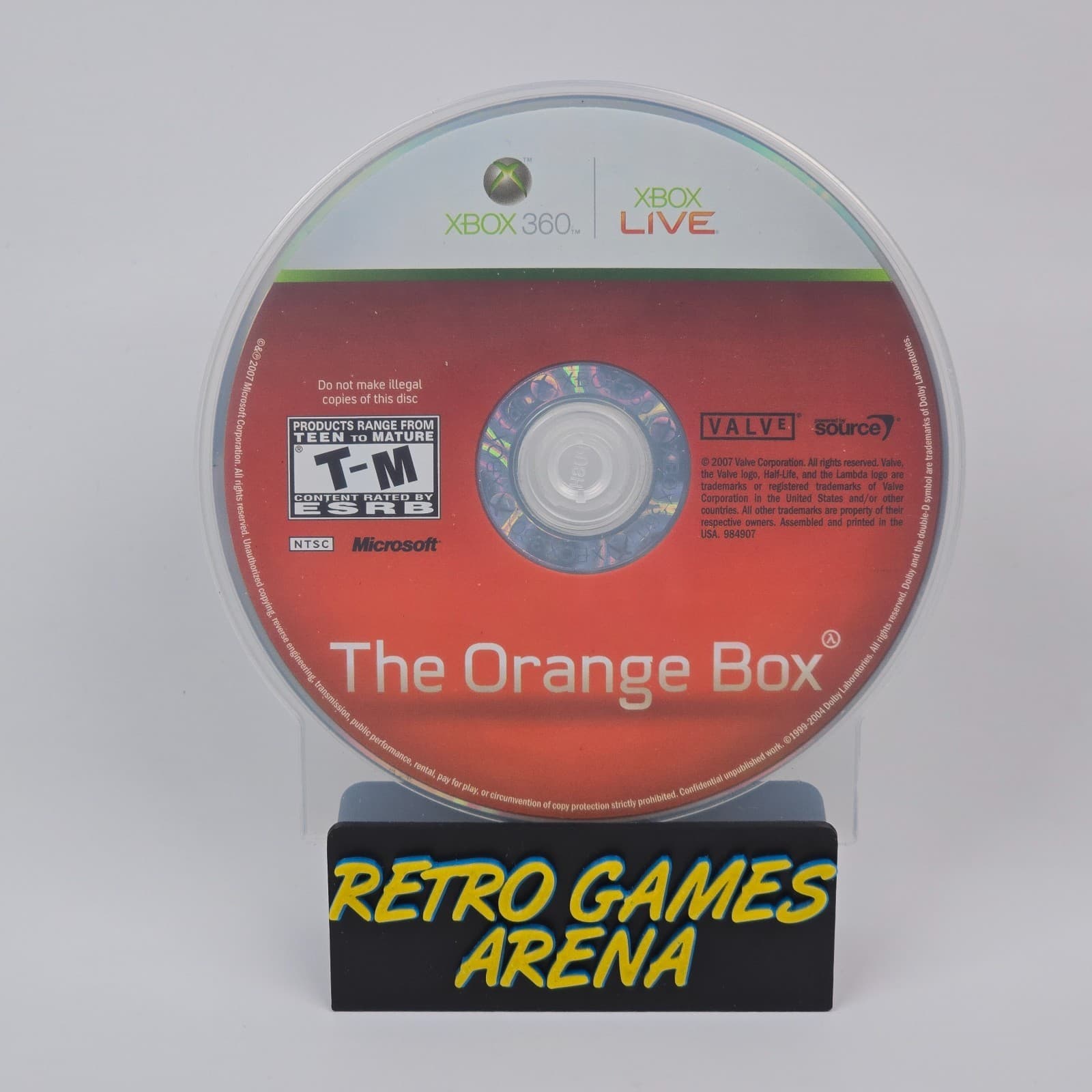 The Orange Box (Xbox 360) Disc