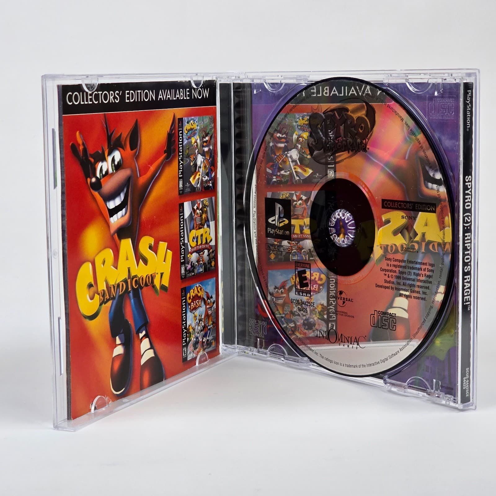 Spyro 2: Ripto's Rage (PlayStation 1 PS1) Collector's Edition CIB COMPLETE - Thumbnail 2