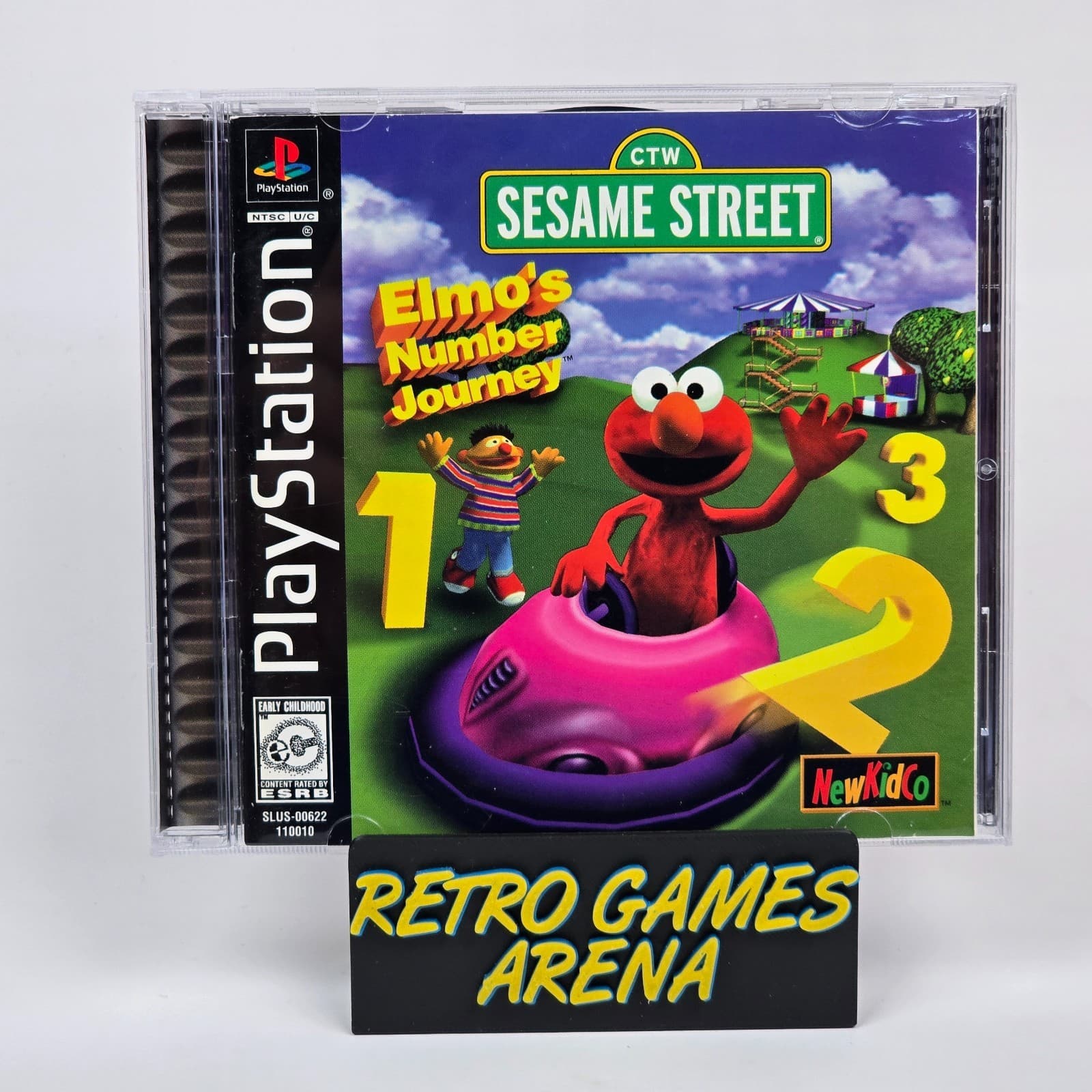Elmo's Number Journey - Sesame Street (PlayStation 1 PS1) CIB COMPLETE