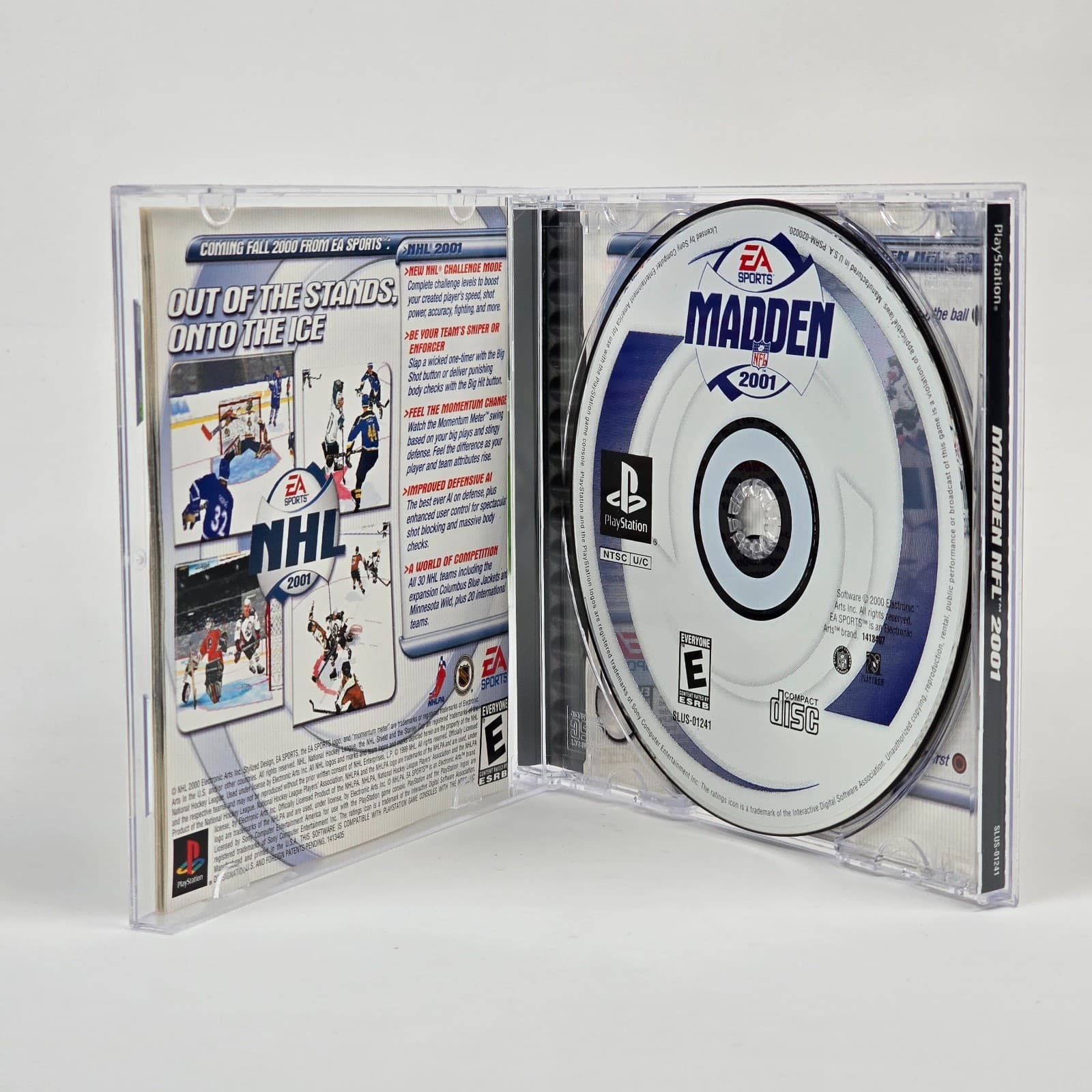 Madden NFL 2001 (PlayStation 1 PS1) CIB COMPLETE - Thumbnail 2