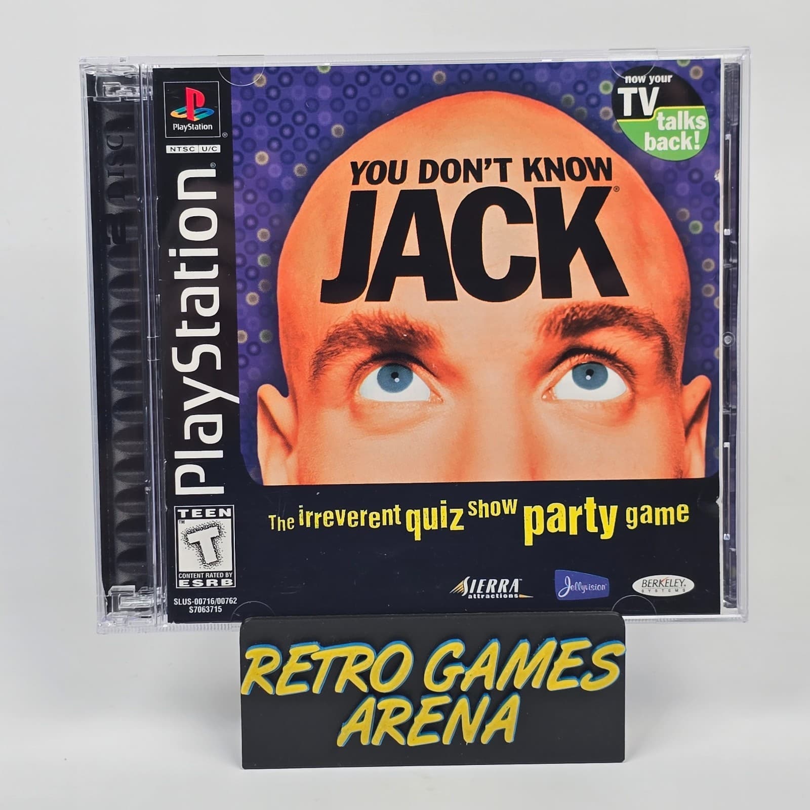 You Don't Know Jack (PlayStation 1 PS1) CIB COMPLETE