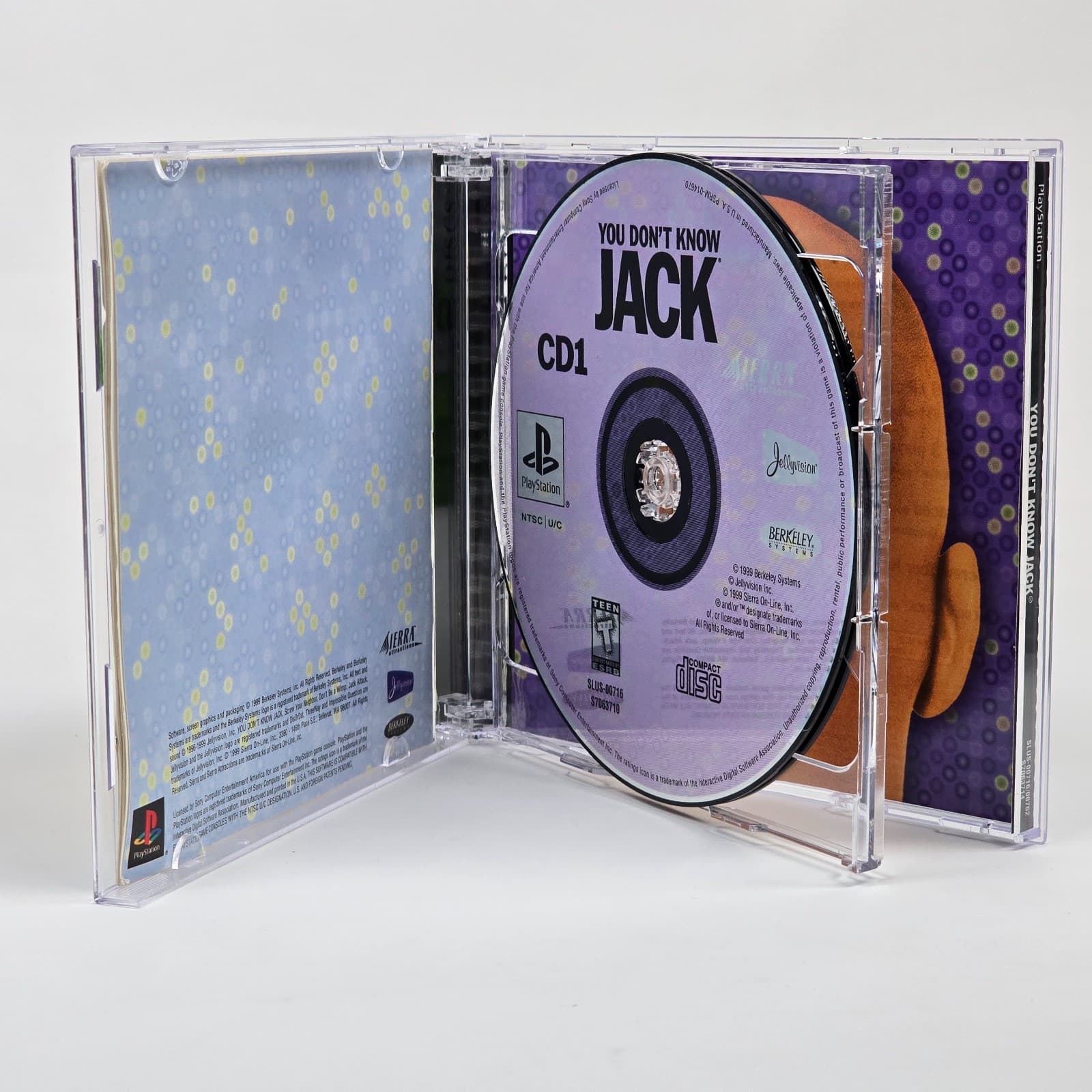 You Don't Know Jack (PlayStation 1 PS1) CIB COMPLETE - Thumbnail 2