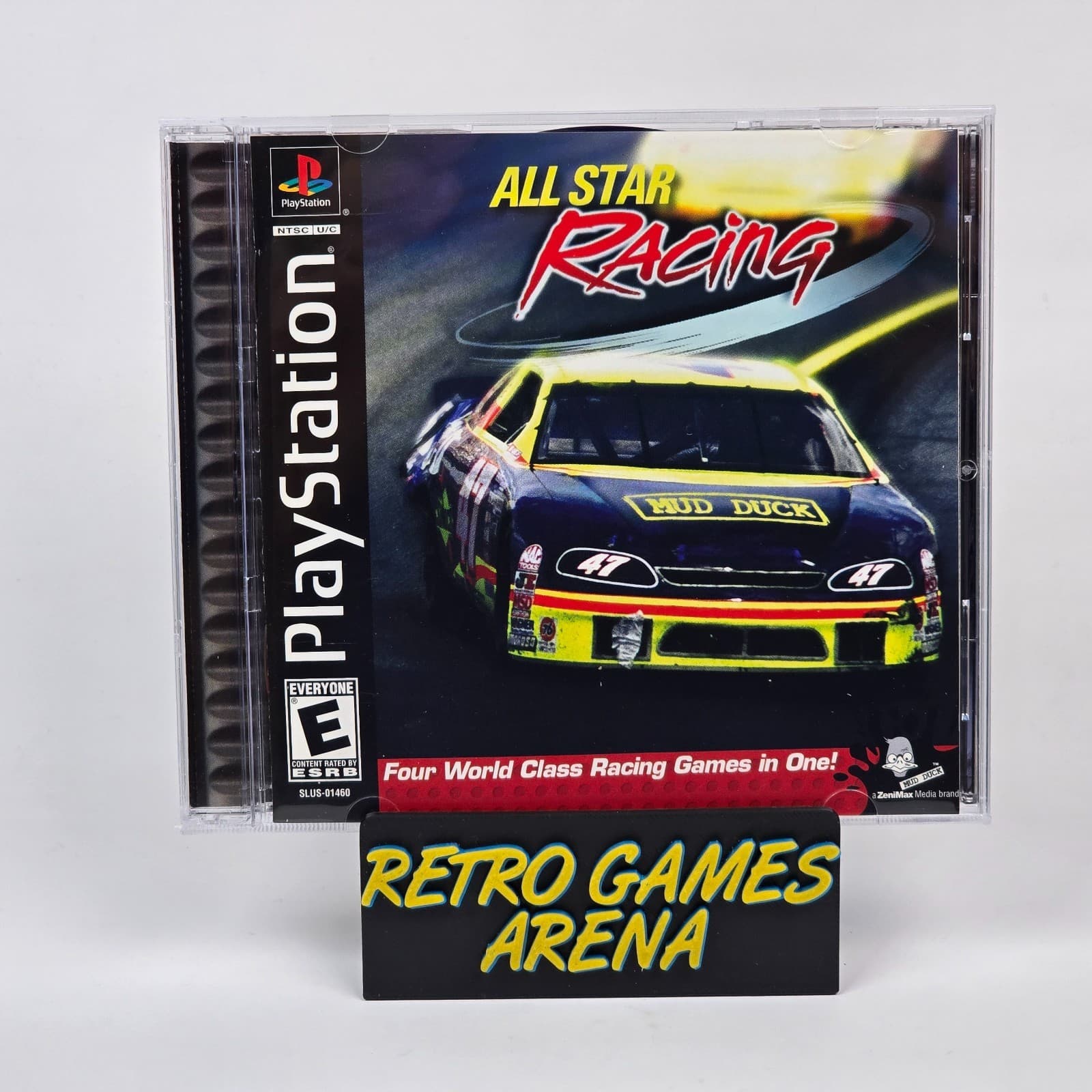 All Star Racing (PlayStation 1 PS1) CIB COMPLETE