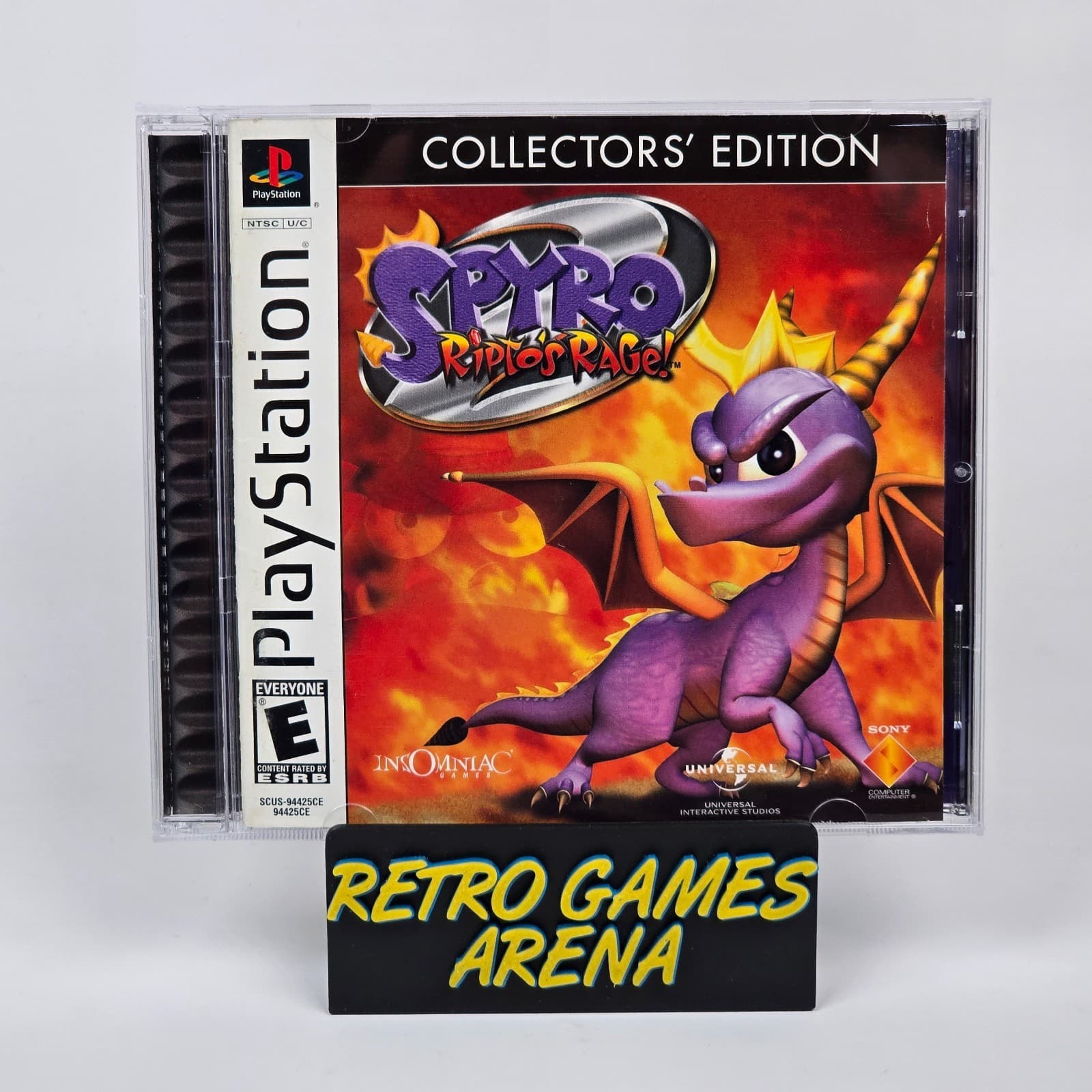 Spyro 2: Ripto's Rage (PlayStation 1 PS1) Collector's Edition CIB COMPLETE