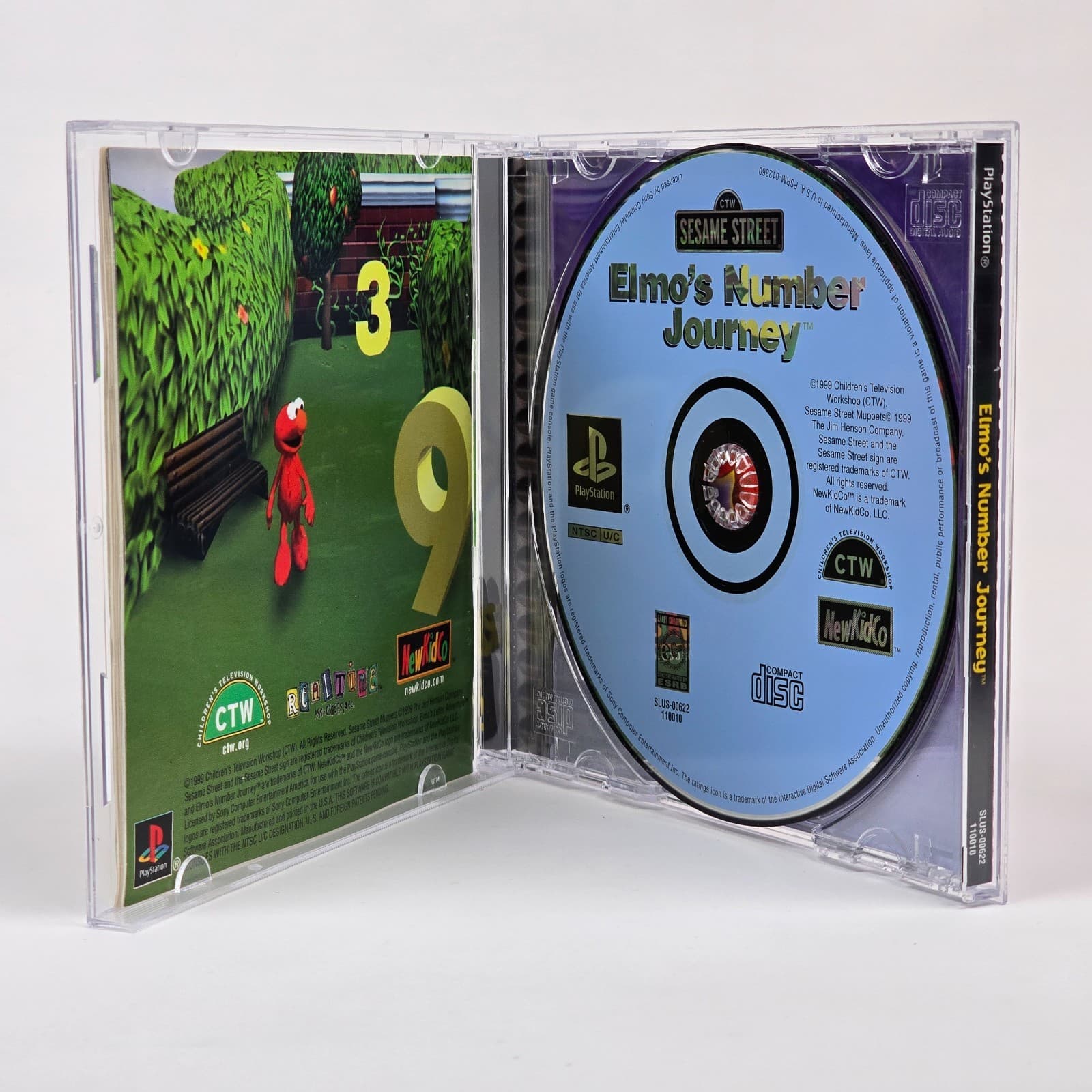 Elmo's Number Journey - Sesame Street (PlayStation 1 PS1) CIB COMPLETE - Thumbnail 2