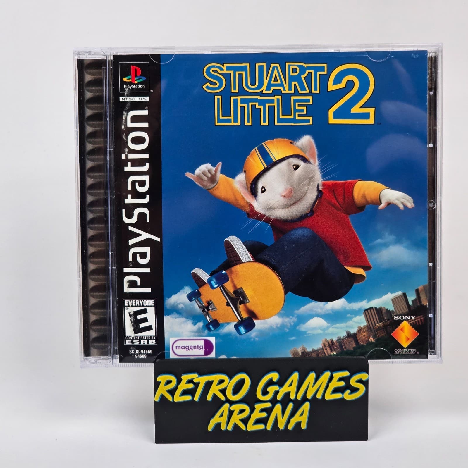 Stuart Little 2 (PlayStation 1 PS1) Black Label CIB COMPLETE