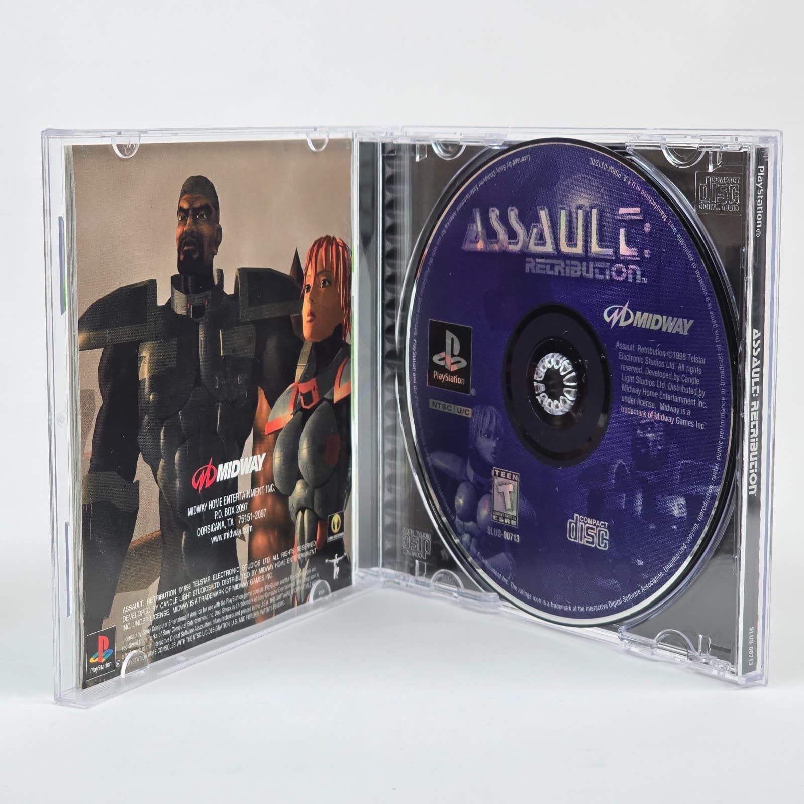 Assault: Retribution (PlayStation 1 PS1) CIB COMPLETE - Thumbnail 2