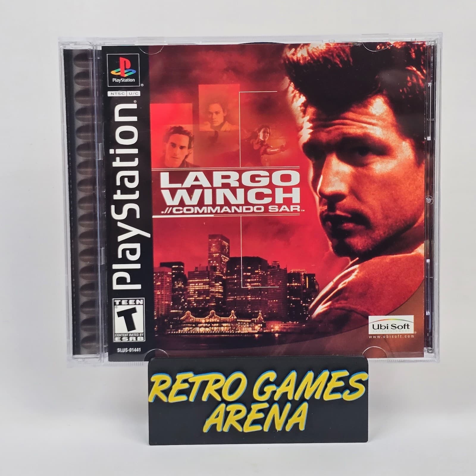 Largo Winch: Commando Sar (PlayStation 1 PS1) CIB COMPLETE