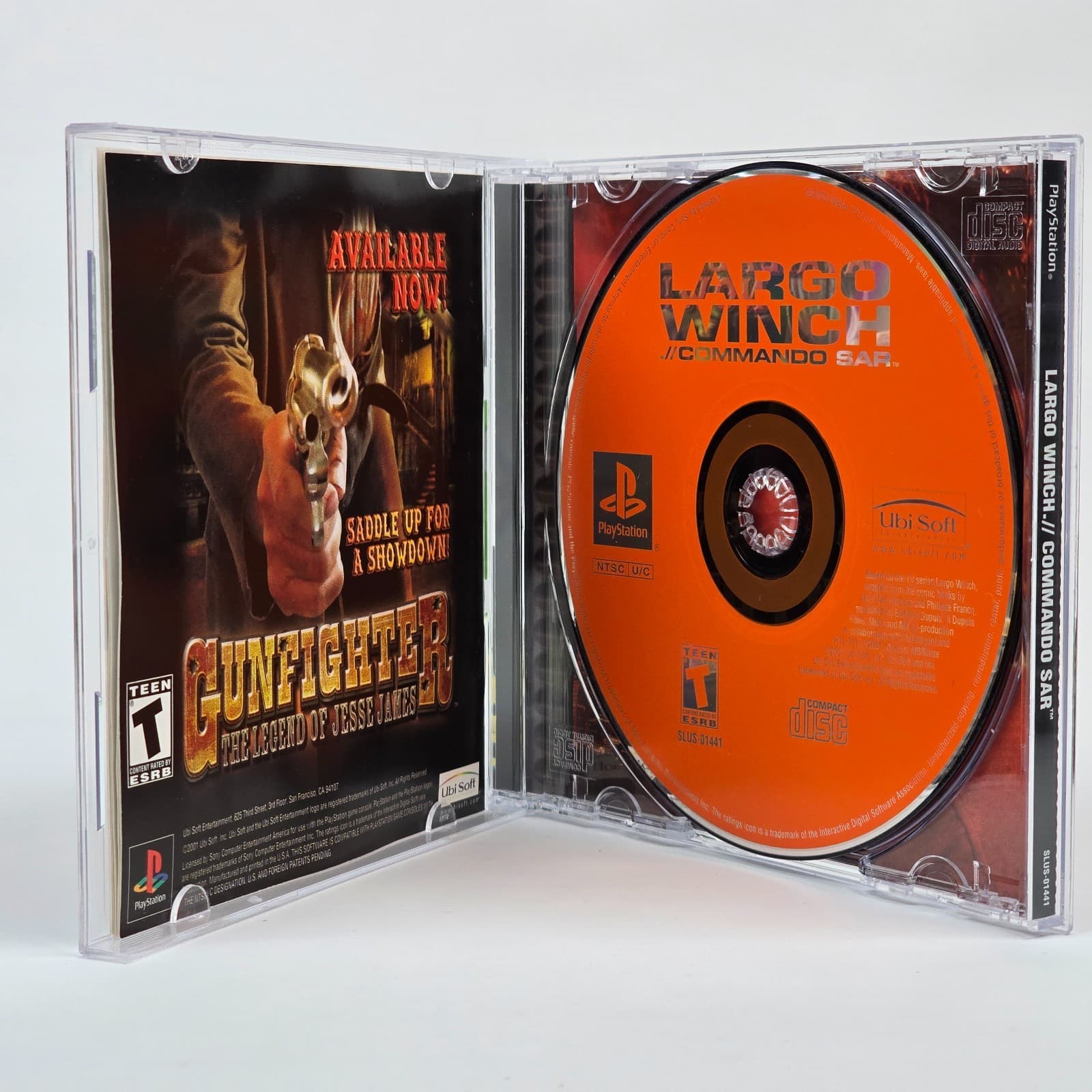 Largo Winch: Commando Sar (PlayStation 1 PS1) CIB COMPLETE - Thumbnail 2