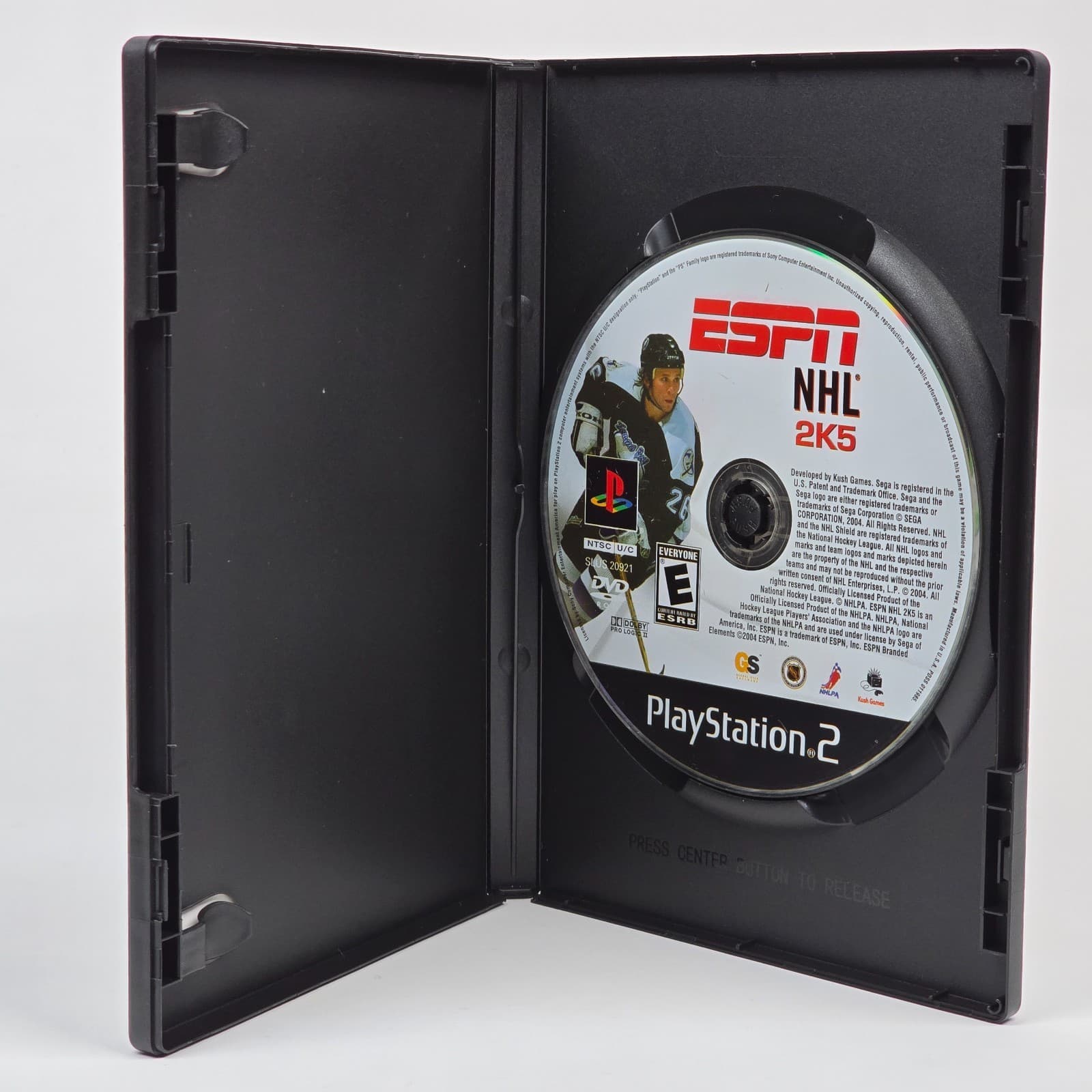 ESPN NHL 2K5 (PlayStation 2 PS2) Case & Disc - Thumbnail 2