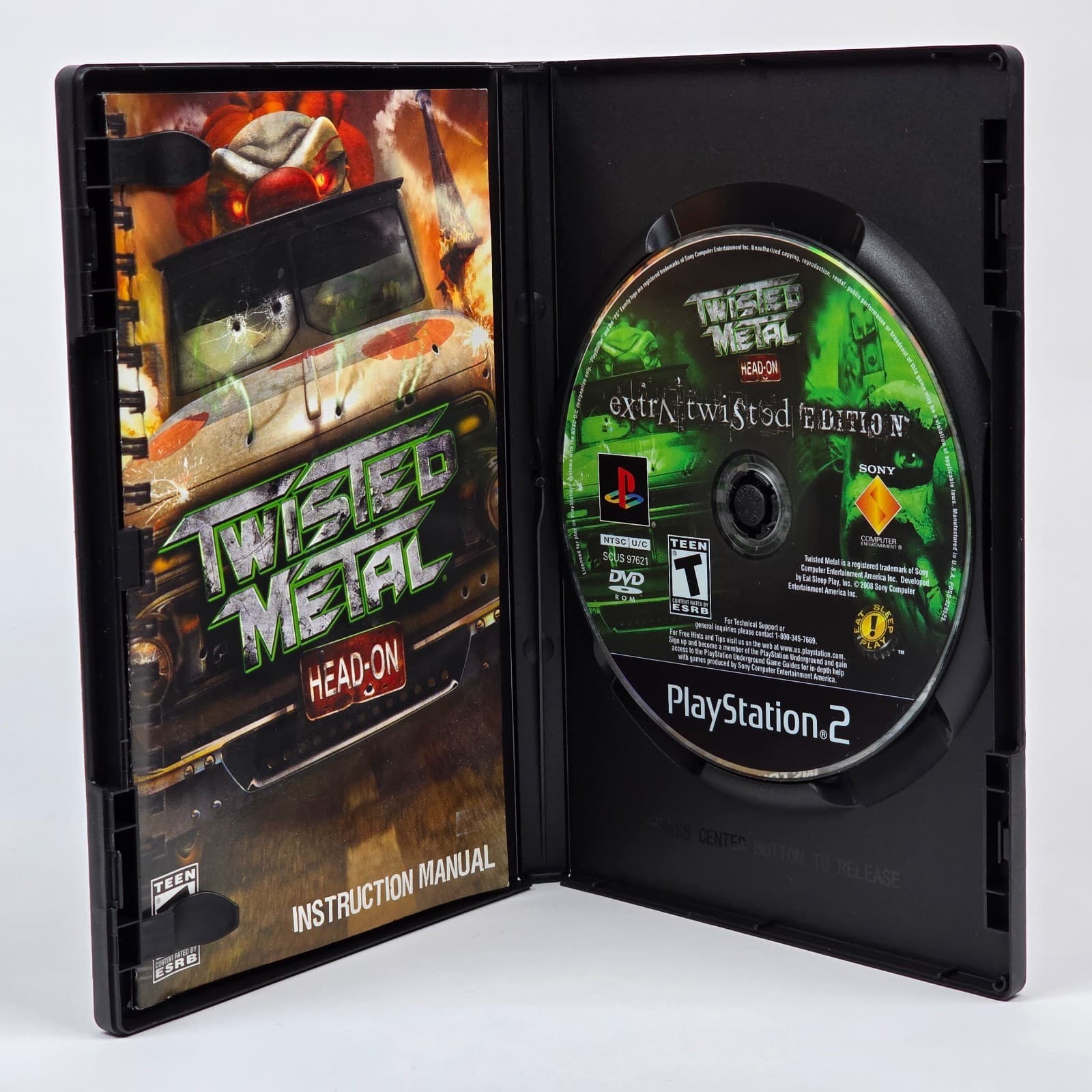 Twisted Metal: Head On - Extra Twisted Edition (PlayStation 2 PS2) CIB COMPLETE - Thumbnail 2