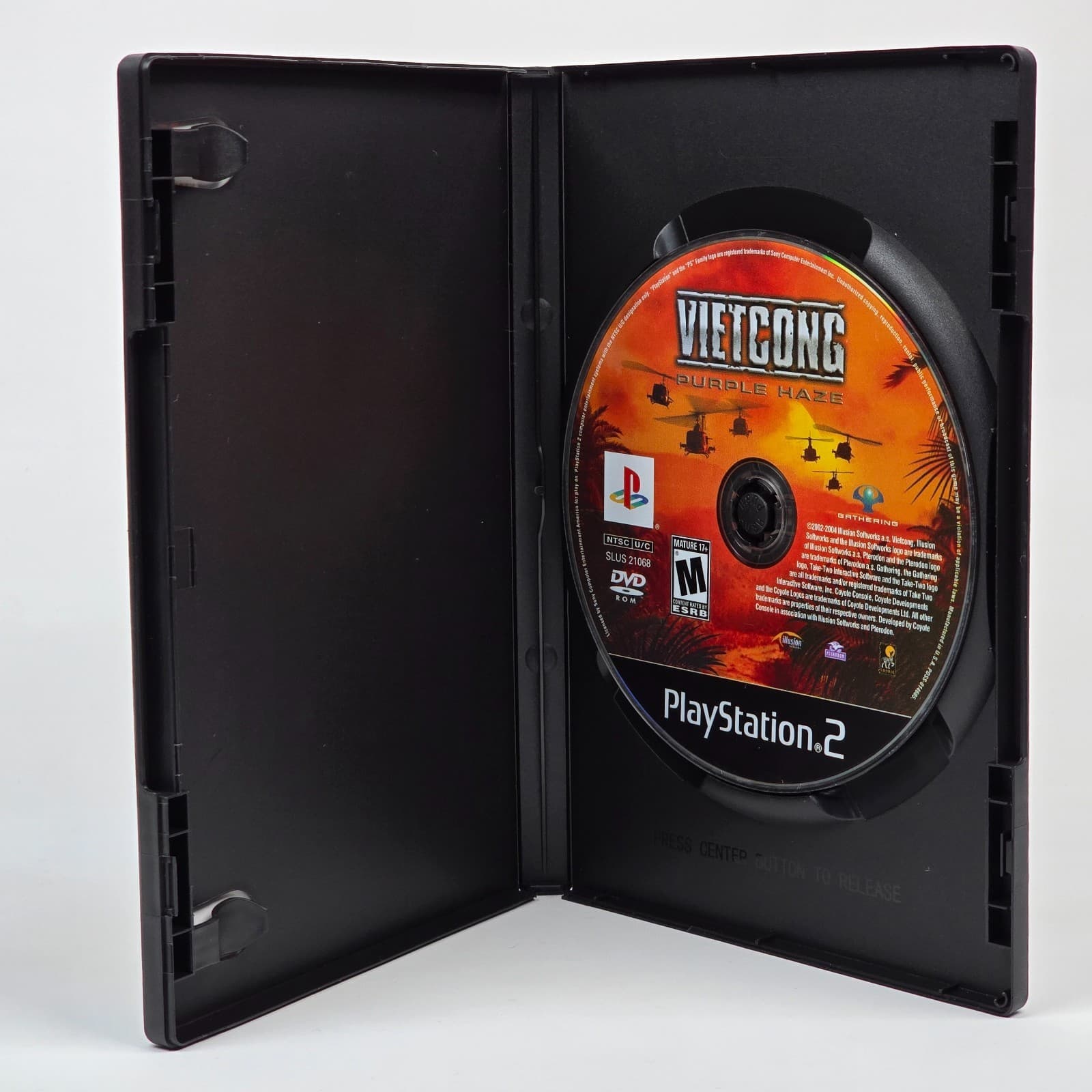 Vietcong: Purple Haze (PlayStation 2 PS2) Case & Disc - Thumbnail 2