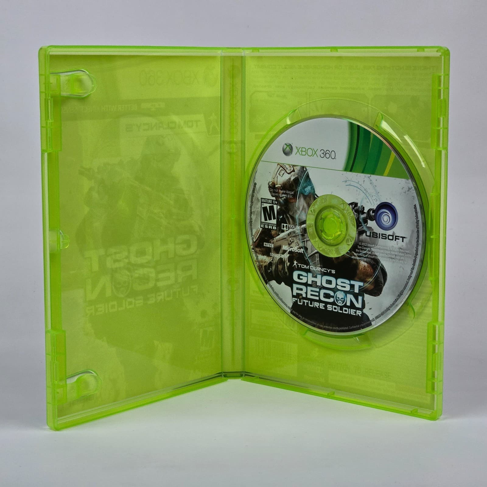 Ghost Recon: Future Soldier (Xbox 360) Case & Disc - Thumbnail 2
