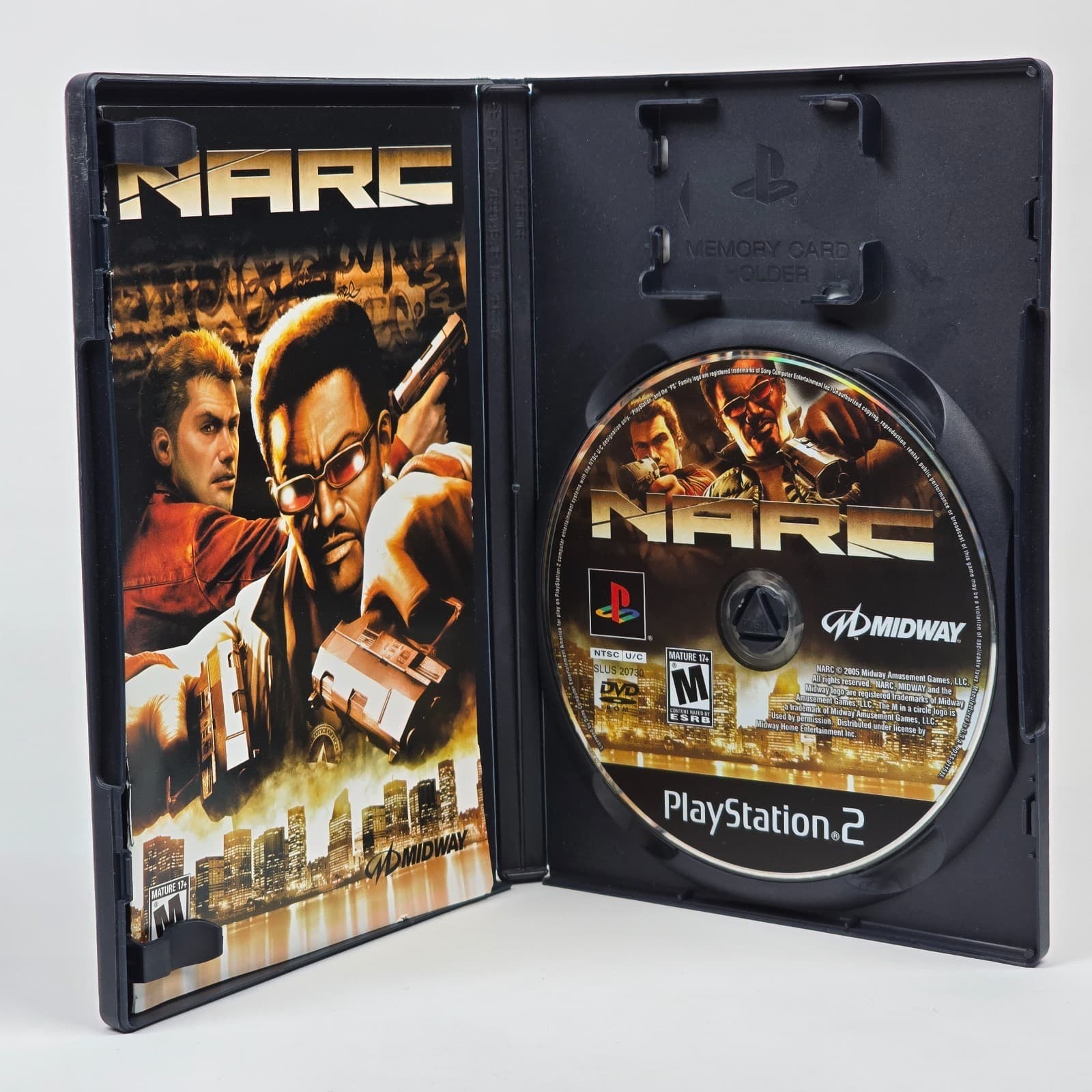 NARC (PlayStation 2 PS2) CIB COMPLETE - Thumbnail 2