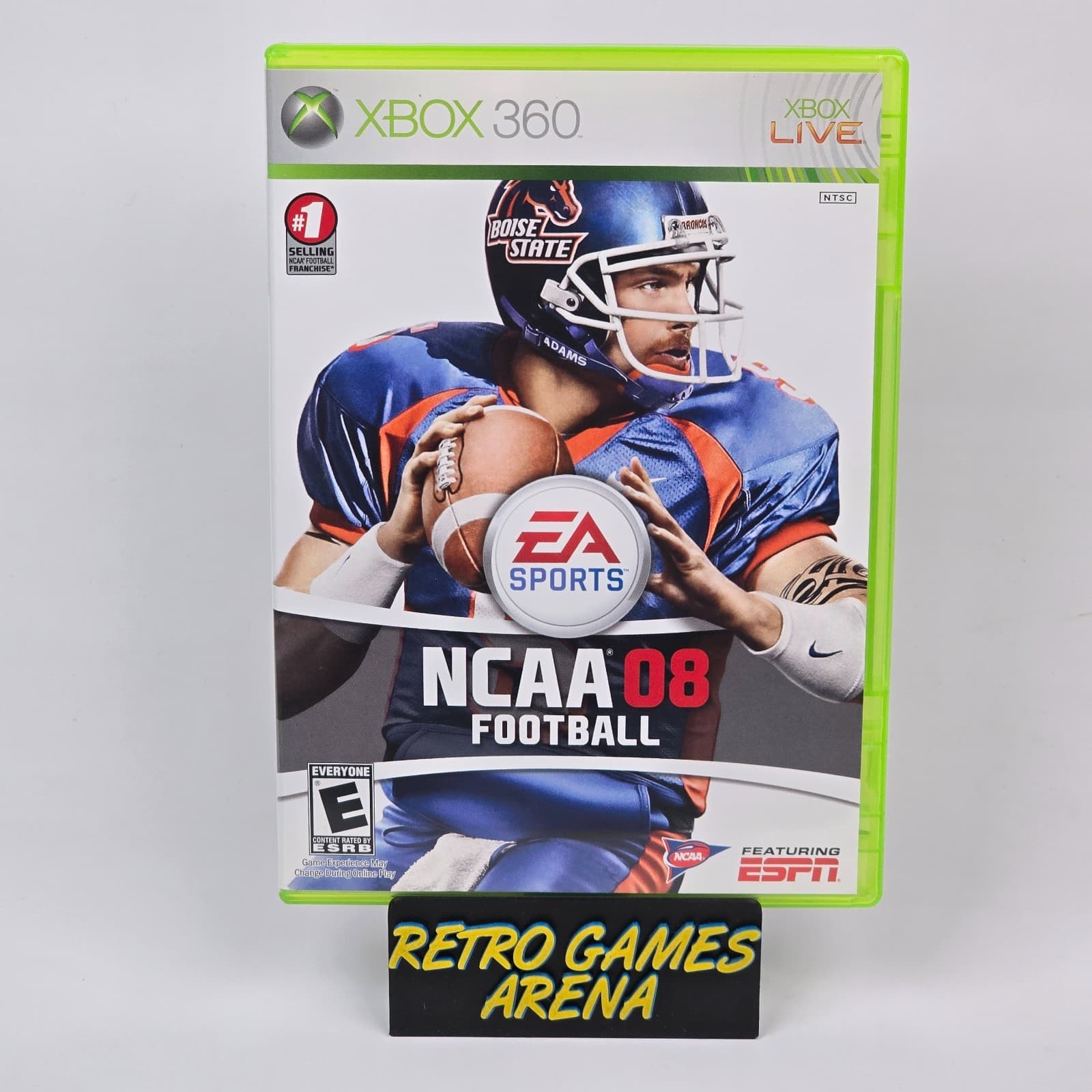 NCAA Football 08 (Xbox 360) Case & Disc