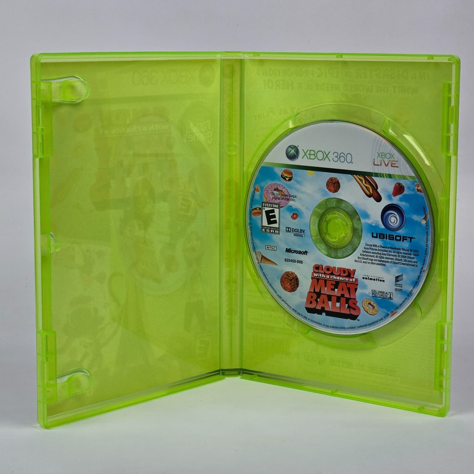 Cloudy with a Chance of Meatballs (Xbox 360) Case & Disc - Thumbnail 2