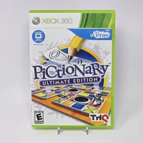 Pictionary: Ultimate Edition (Xbox 360) Case & Disc TESTED