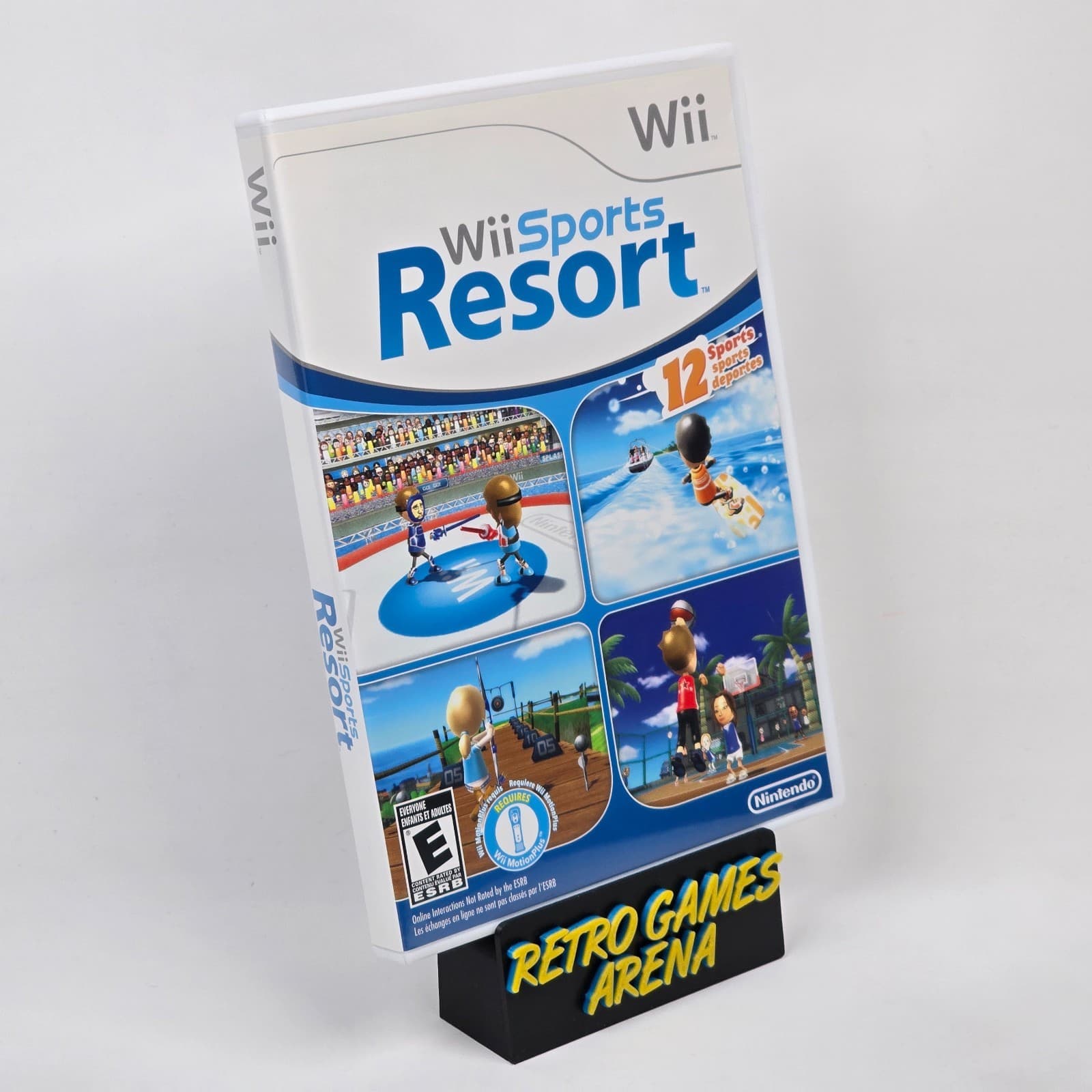💿REFURBISHED Wii Sports Resort (Nintendo Wii) CIB COMPLETE💿