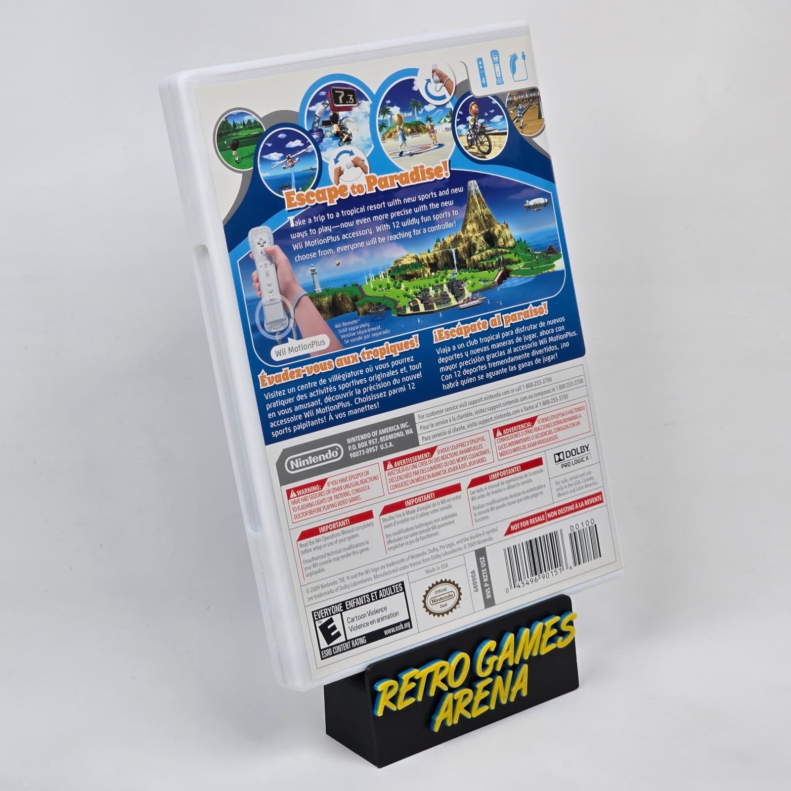 💿REFURBISHED Wii Sports Resort (Nintendo Wii) CIB COMPLETE💿 - Thumbnail 4
