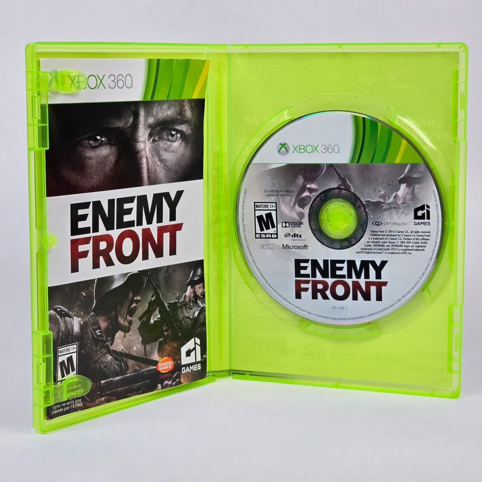 Enemy Front (Xbox 360) CIB COMPLETE - Thumbnail 2