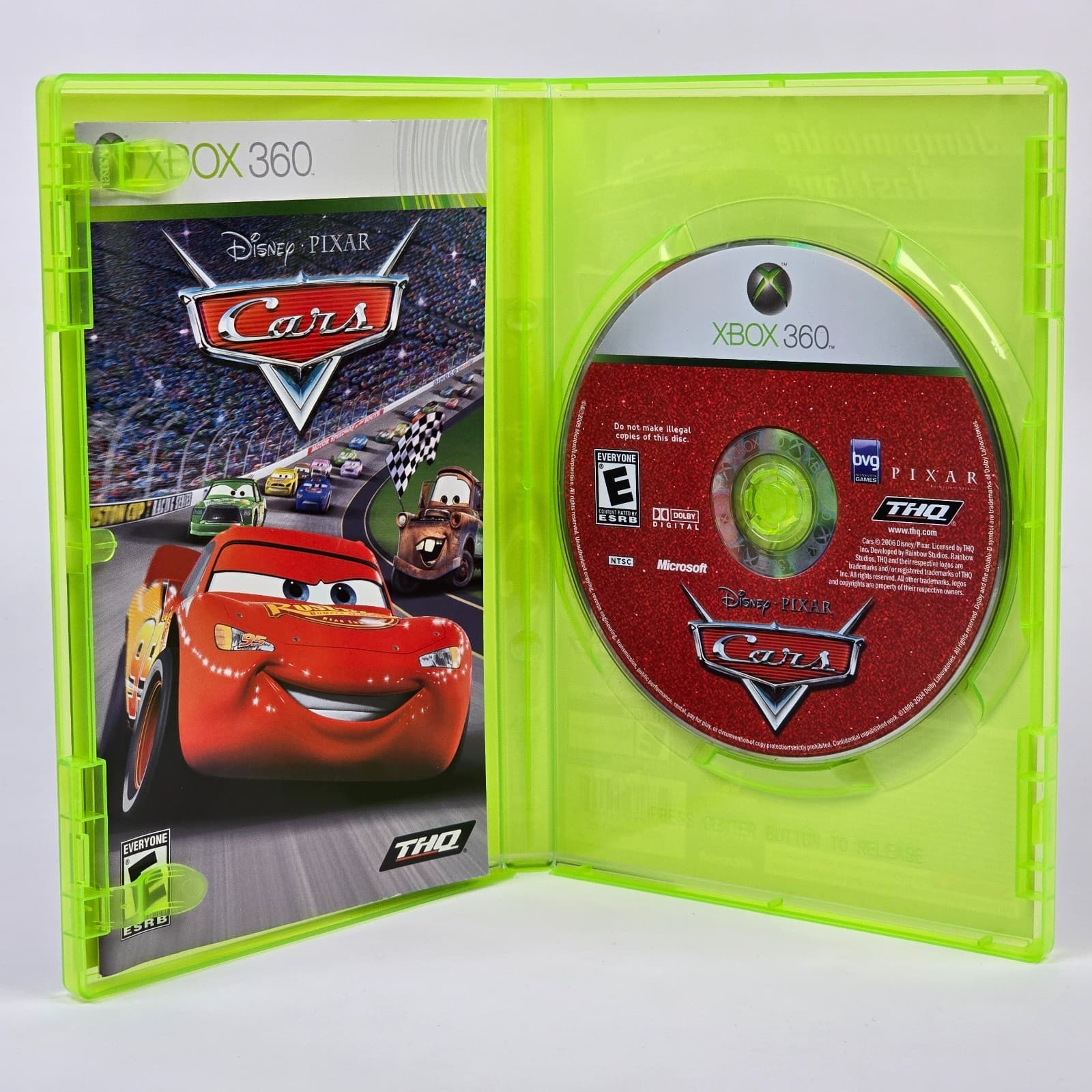 Disney Pixar Cars (Xbox 360) CIB COMPLETE - Thumbnail 2