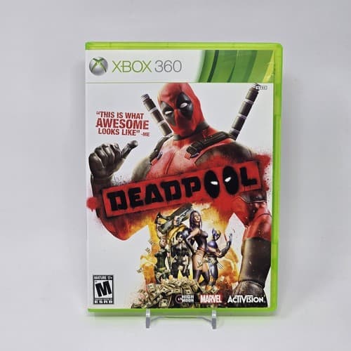 Deadpool (Xbox 360) Case & Disc TESTED