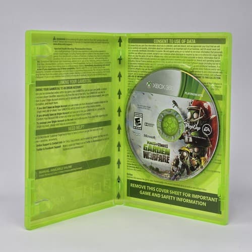 Plants Vs Zombies: Garden Warfare (Xbox 360) Platinum Hits Case & Disc TESTED - Thumbnail 2