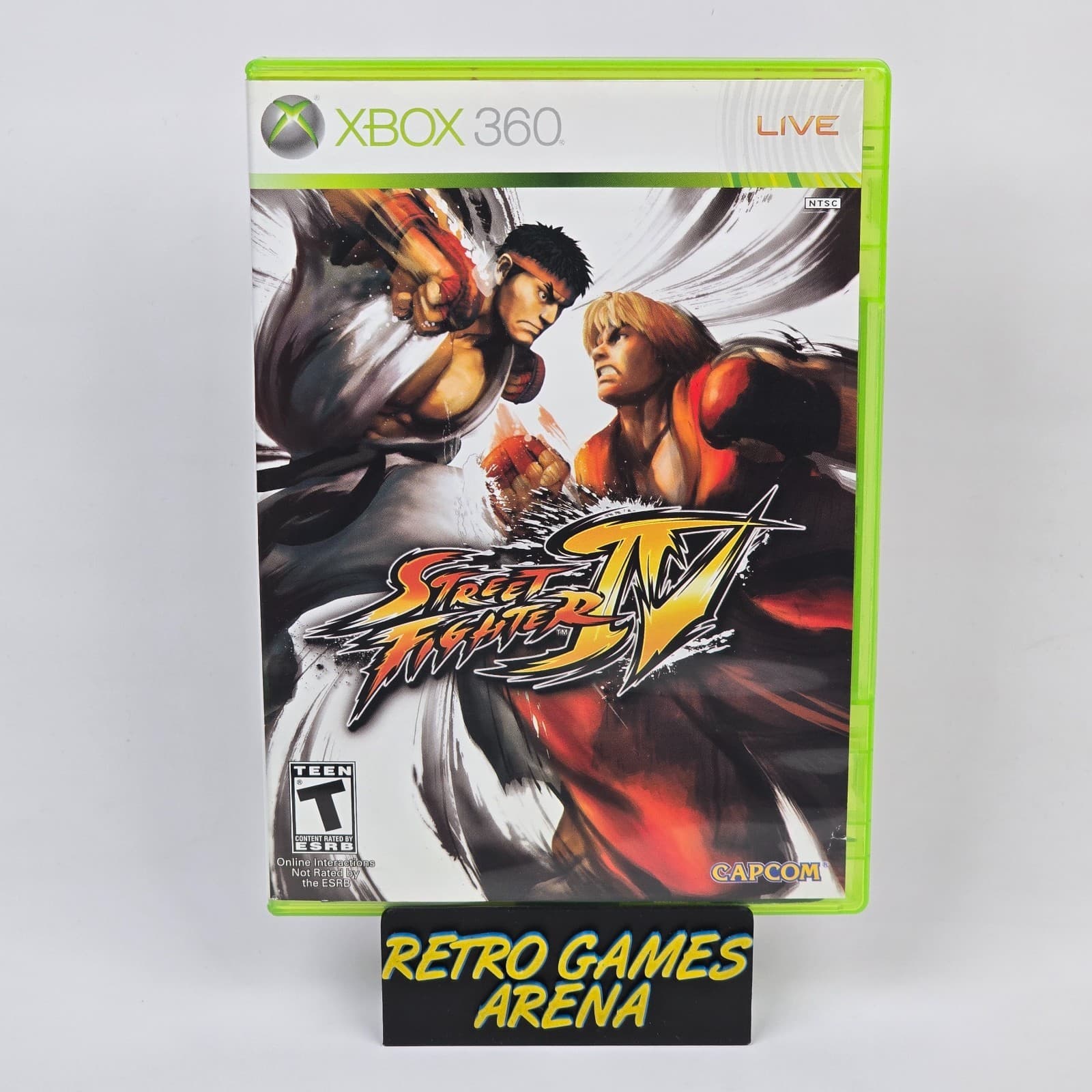 Street Fighter IV 4 (Xbox 360) CIB COMPLETE
