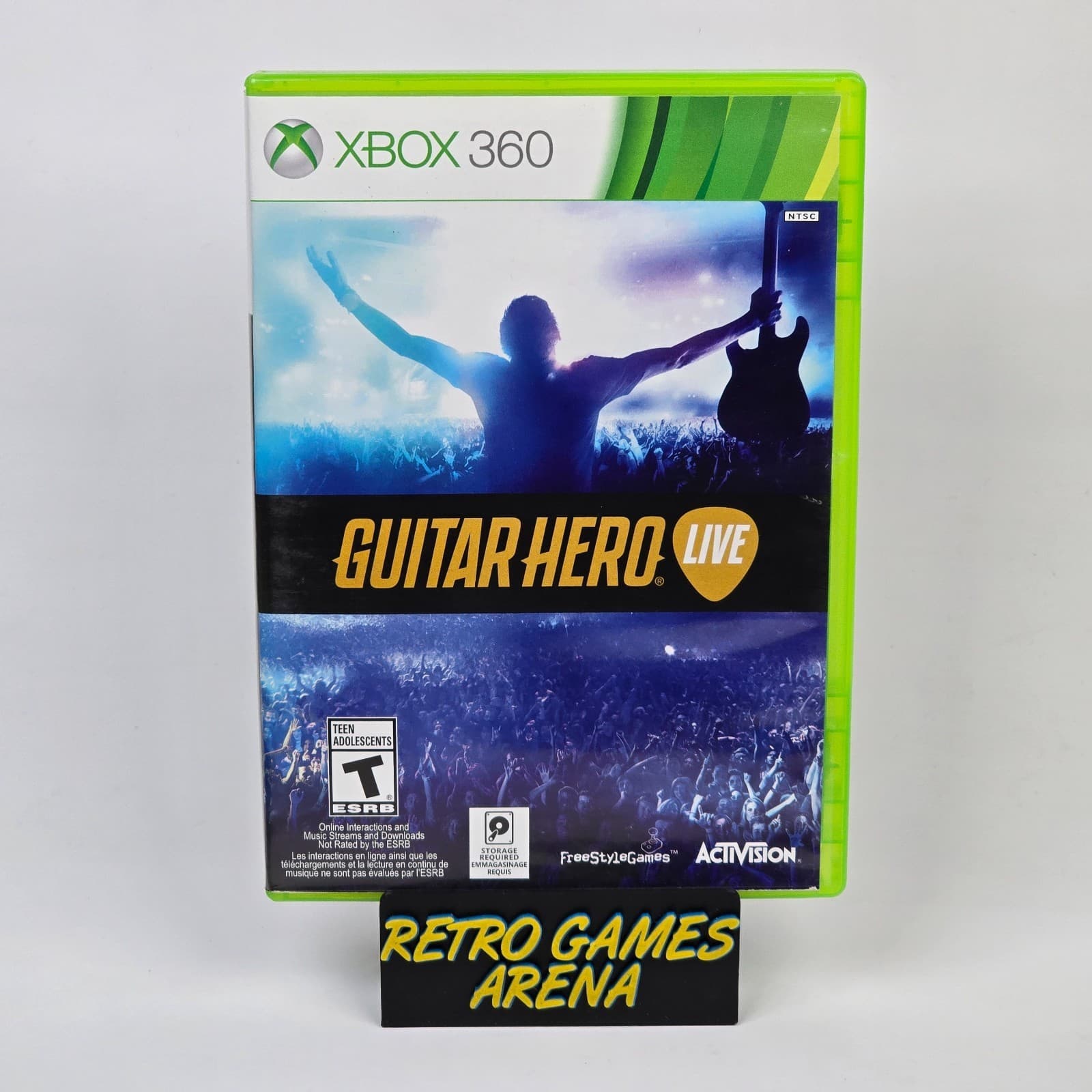 Guitar Hero Live (Xbox 360) CIB COMPLETE (No USB Dongle)