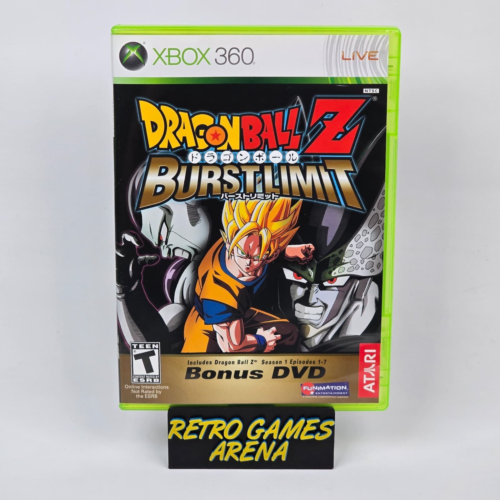 Dragon Ball Z: Burst Limit (Xbox 360) CIB COMPLETE